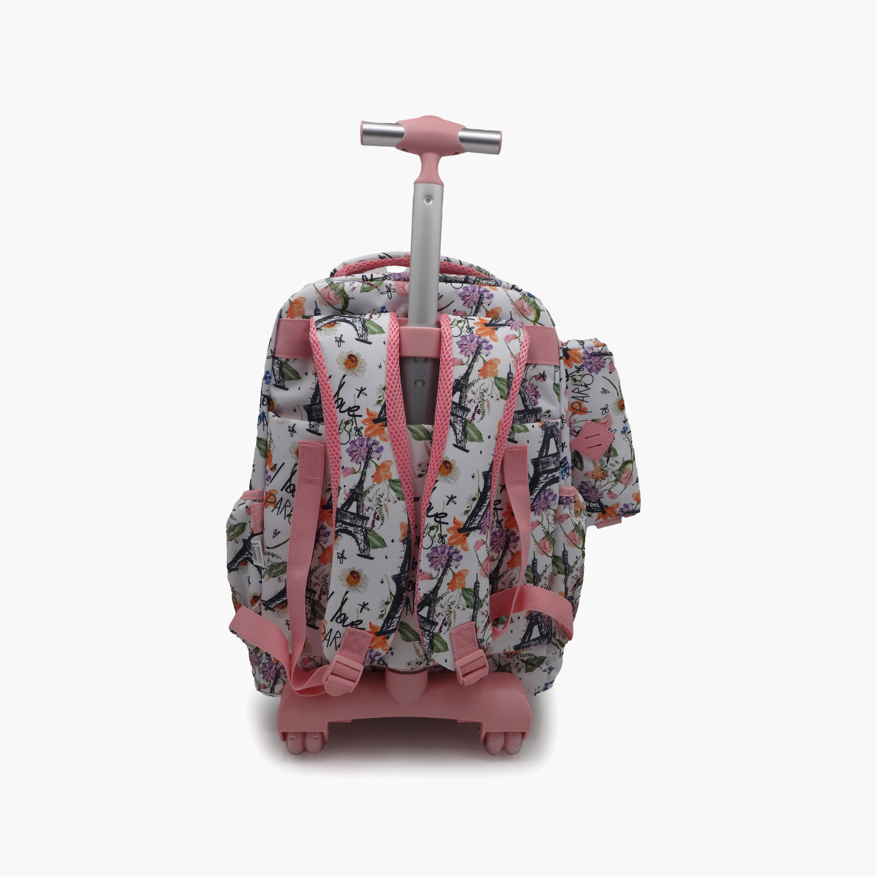 Roco Gradient 2-Piece School Trolley Bag Set for Girls 5-8 Yrs with Pencil Case - 17 Inch-school-bagsandbackpacks-trolleybags-image-41