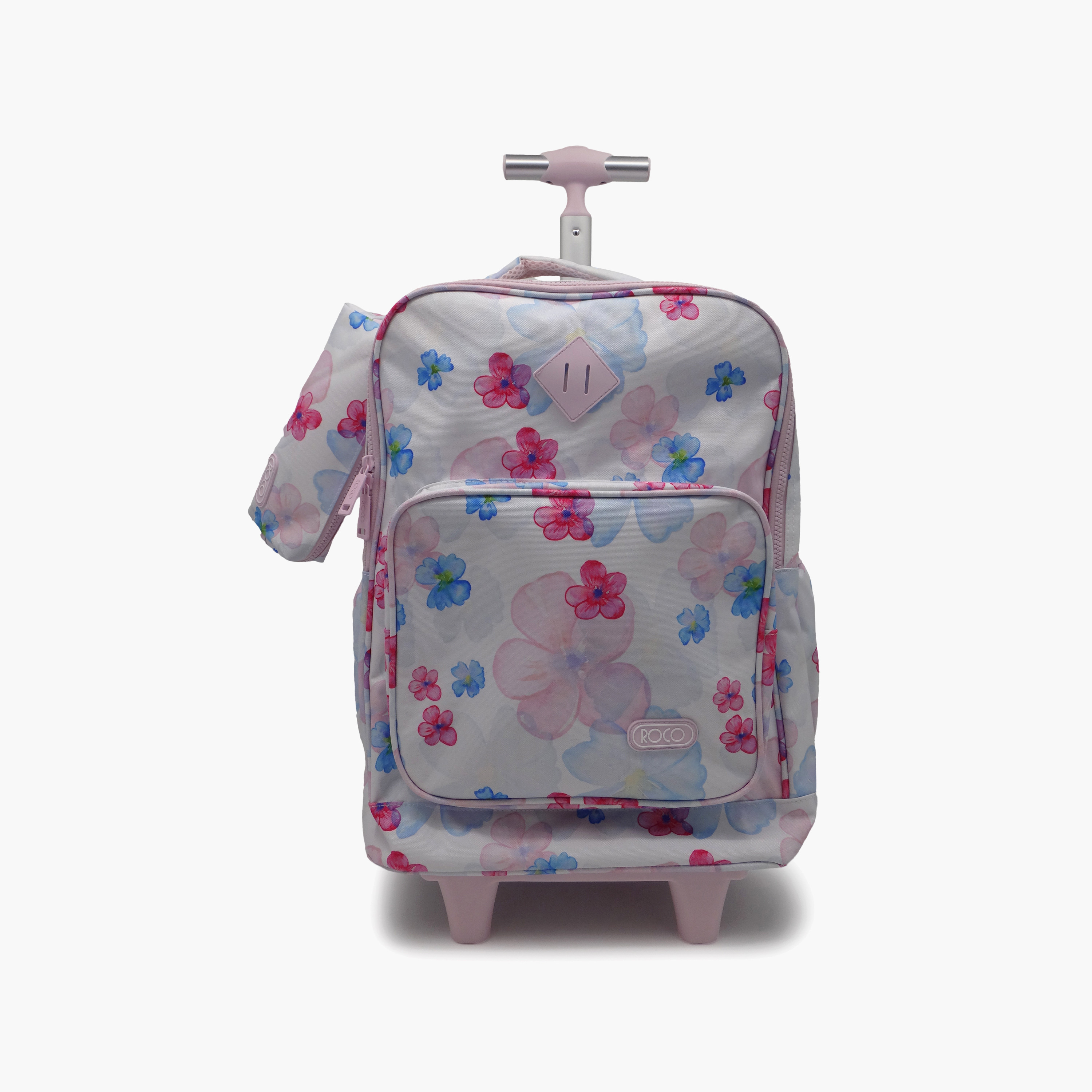 Roco Gradient 2-Piece School Trolley Bag Set for Girls 5-8 Yrs with Pencil Case - 17 Inch-school-bagsandbackpacks-trolleybags-image-43
