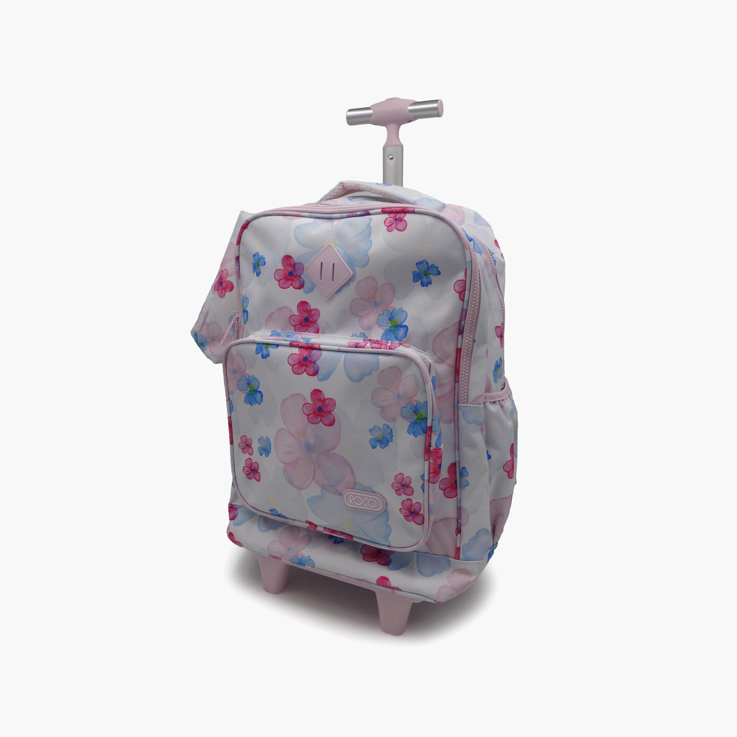 Roco Gradient 2-Piece School Trolley Bag Set for Girls 5-8 Yrs with Pencil Case - 17 Inch-school-bagsandbackpacks-trolleybags-image-44