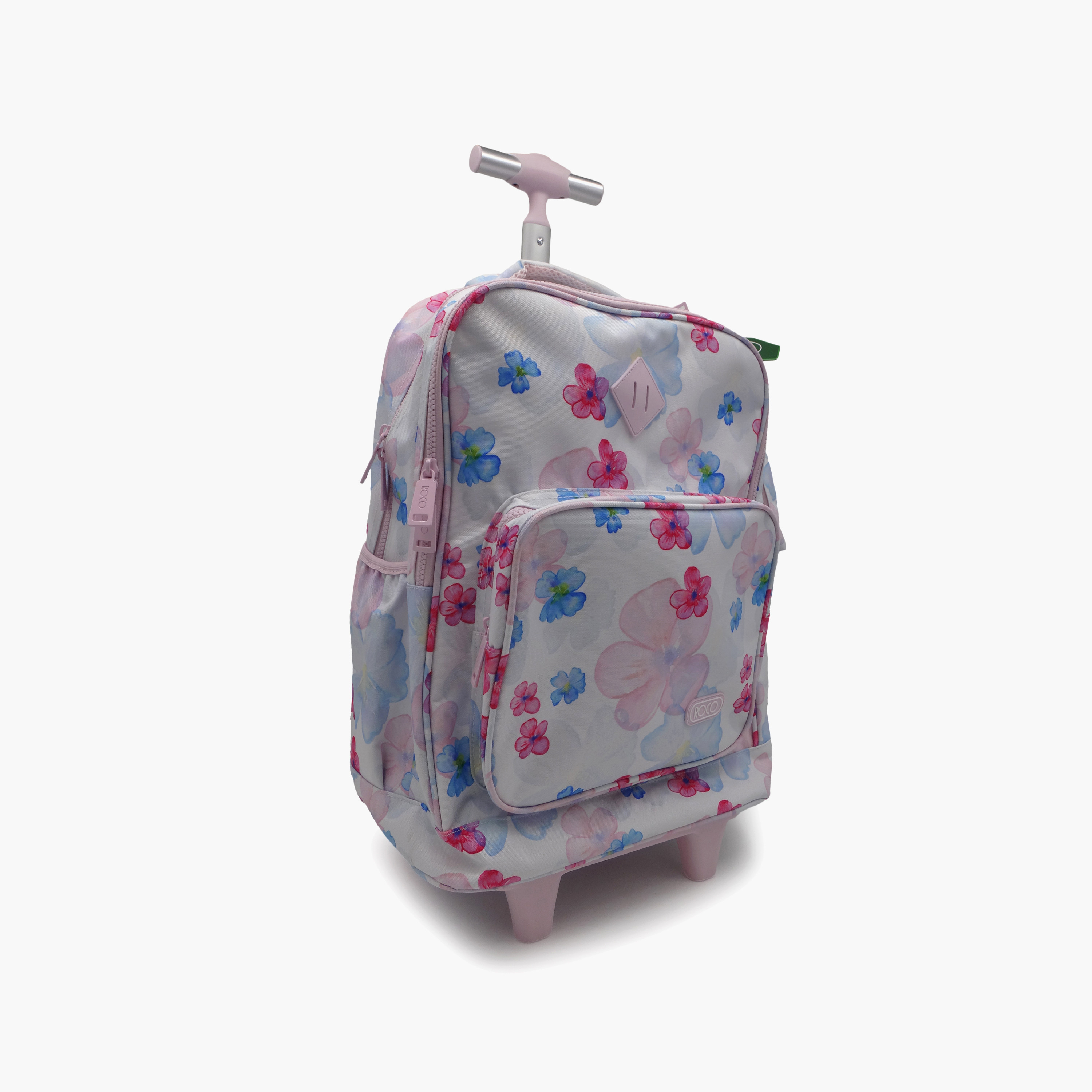 Roco Gradient 2-Piece School Trolley Bag Set for Girls 5-8 Yrs with Pencil Case - 17 Inch-school-bagsandbackpacks-trolleybags-image-45
