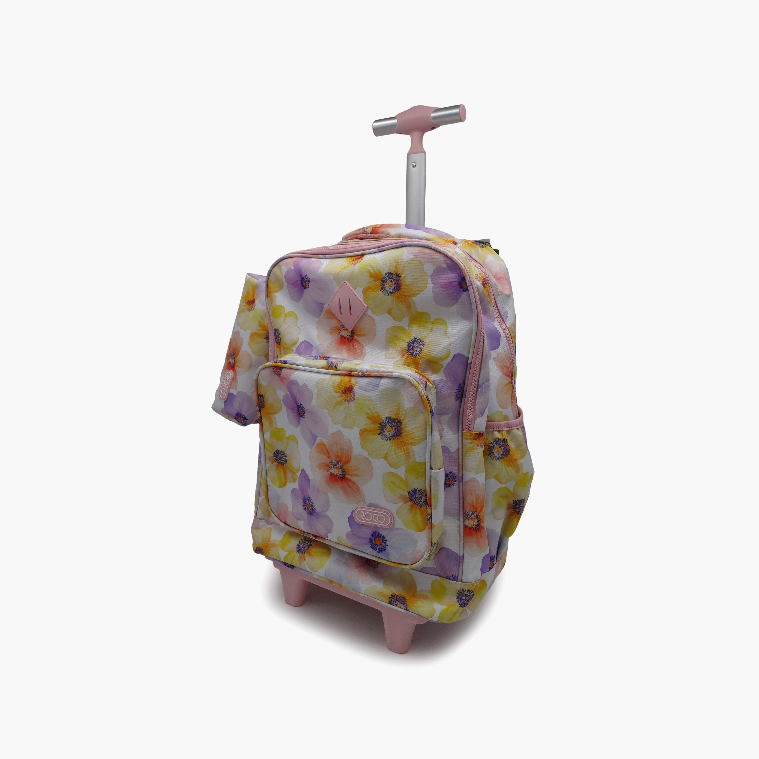 Roco Gradient 2-Piece School Trolley Bag Set for Girls 5-8 Yrs with Pencil Case - 17 Inch-school-bagsandbackpacks-trolleybags-image-65