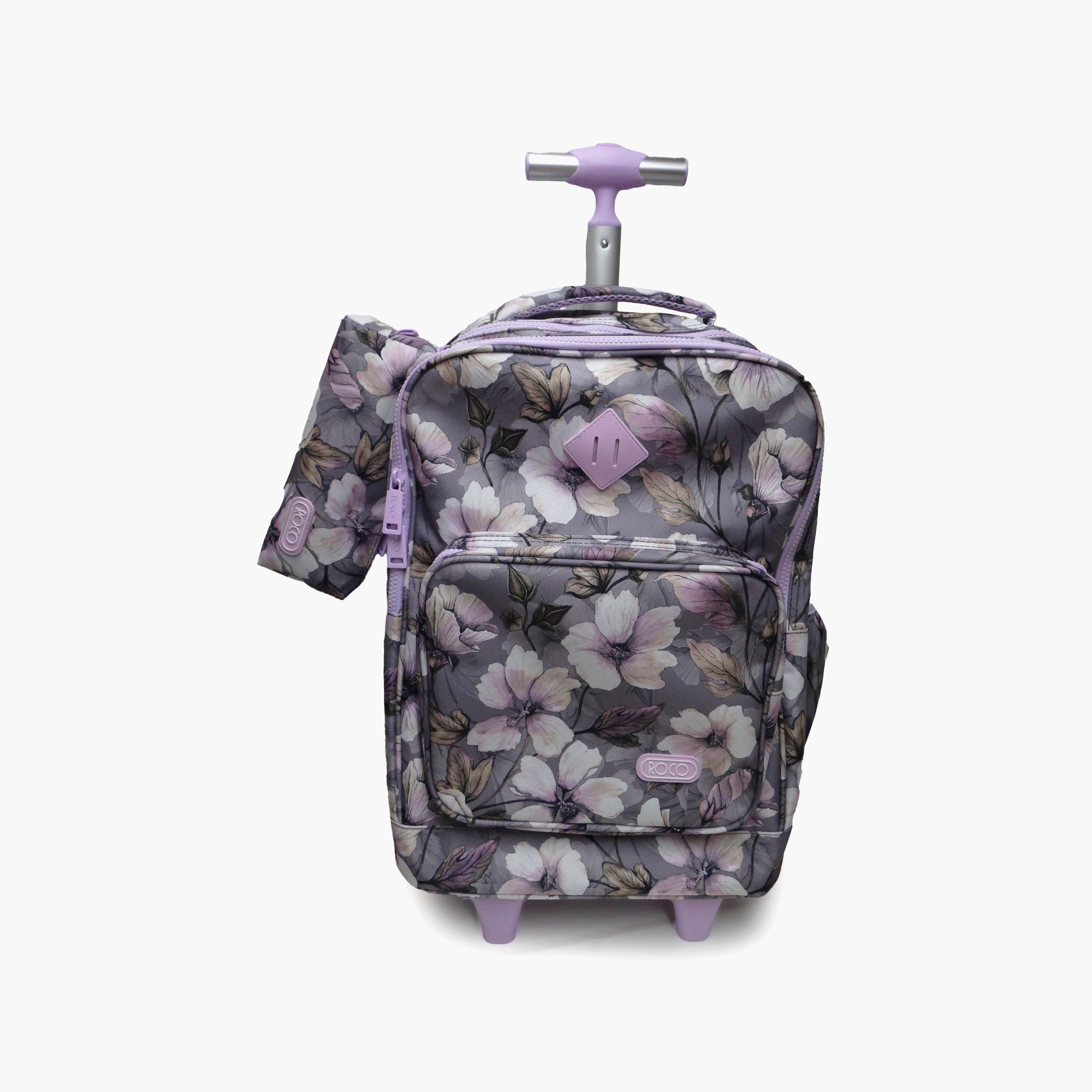 Roco Gradient 2-Piece School Trolley Bag Set for Girls 5-8 Yrs with Pencil Case - 17 Inch-school-bagsandbackpacks-trolleybags-image-71