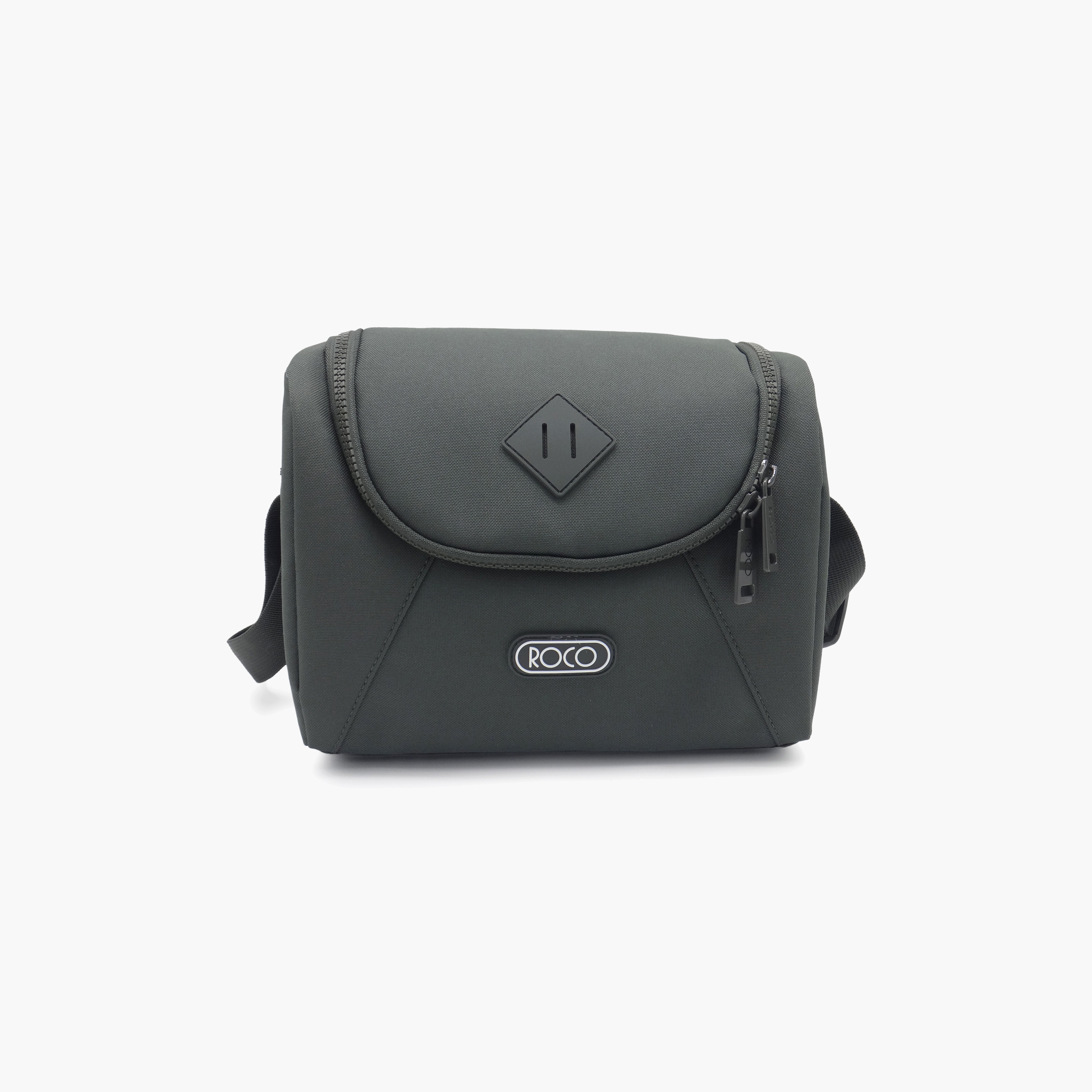 Roco Plain Lunch Bag for 5-8 Yrs with Insulated Compartment-school-lunchessentials-lunchbags-image-1
