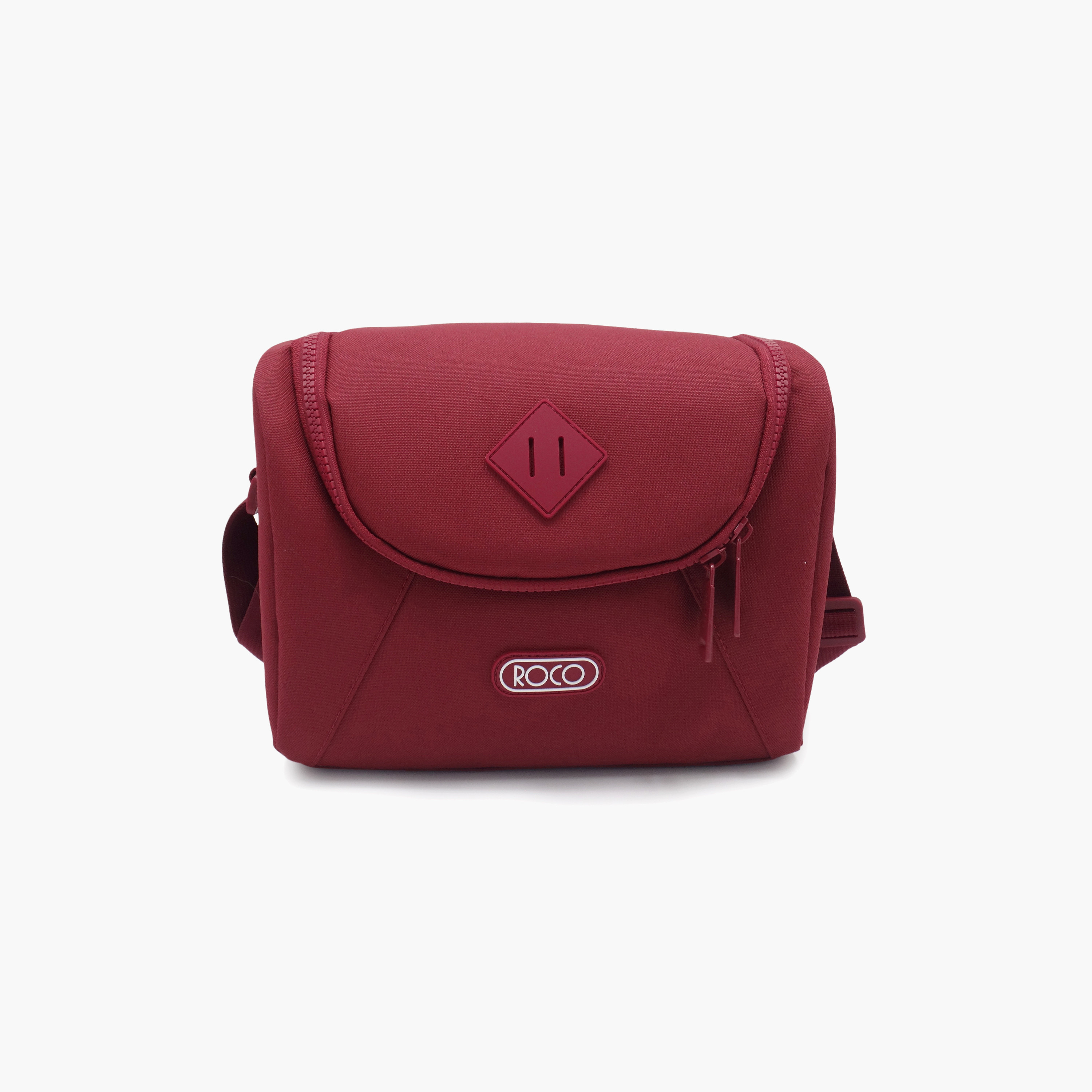 Roco Plain Lunch Bag for 5-8 Yrs with Insulated Compartment-school-lunchessentials-lunchbags-image-1