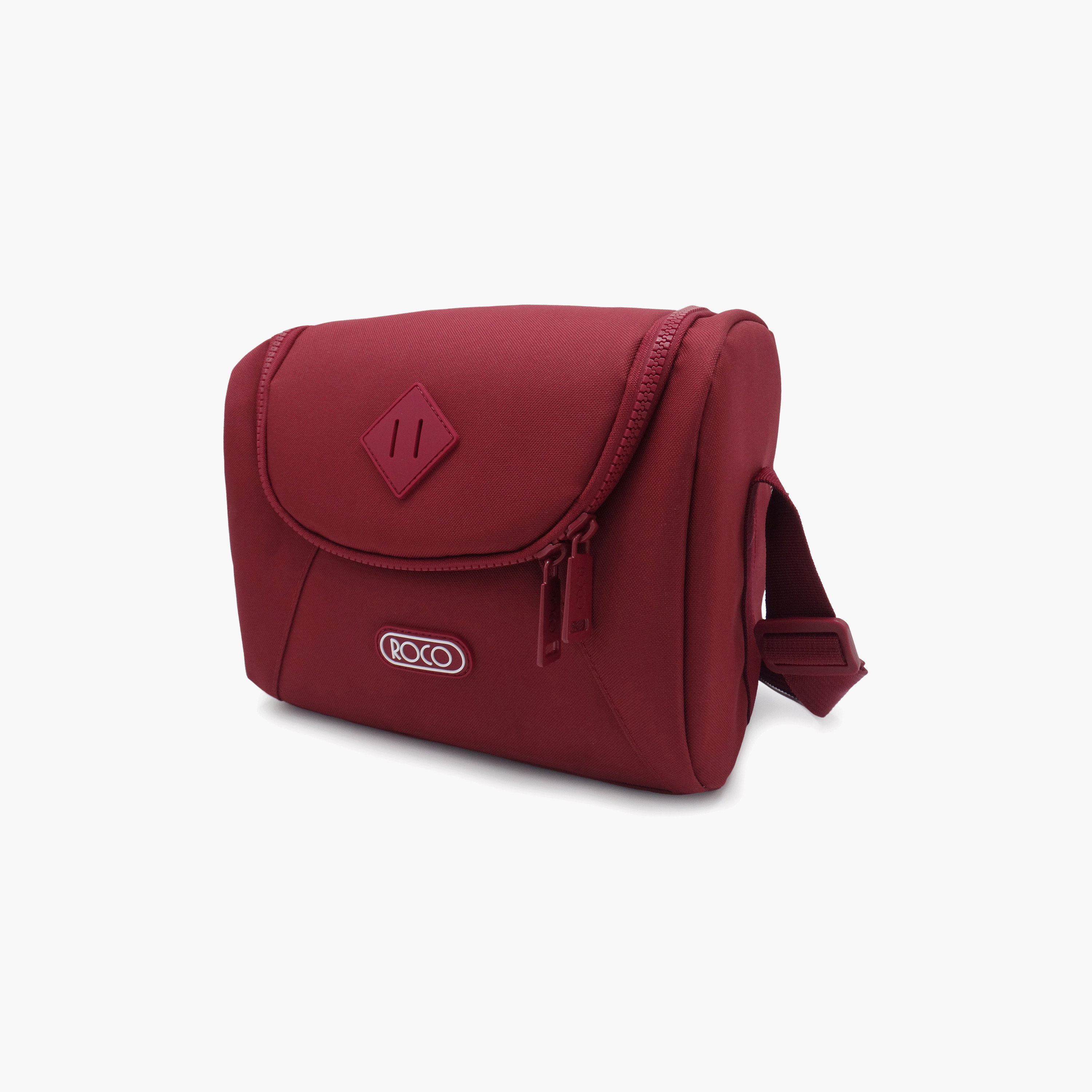 Roco Plain Lunch Bag for 5-8 Yrs with Insulated Compartment-school-lunchessentials-lunchbags-image-2