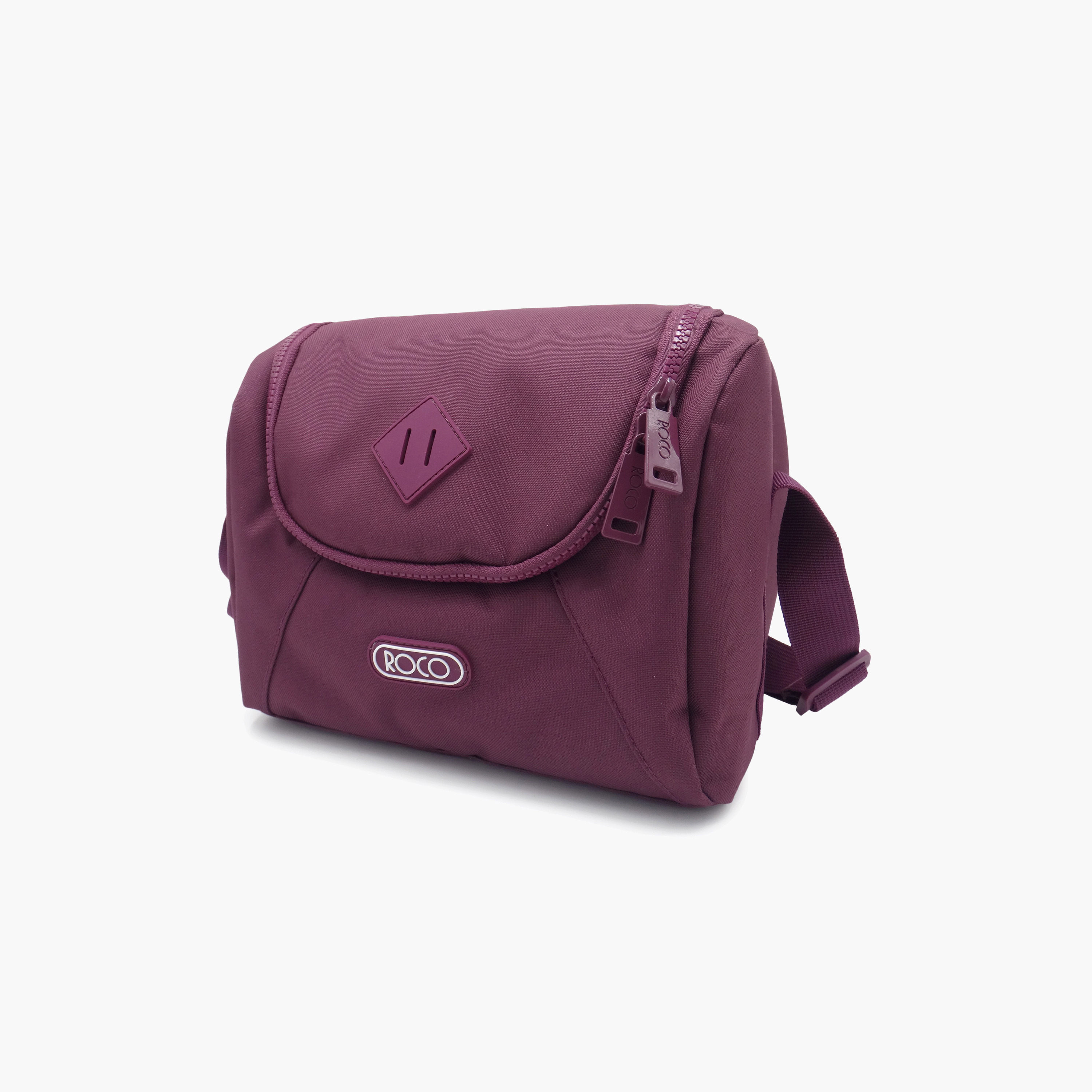Roco Plain Lunch Bag for 5-8 Yrs with Insulated Compartment-school-lunchessentials-lunchbags-image-2