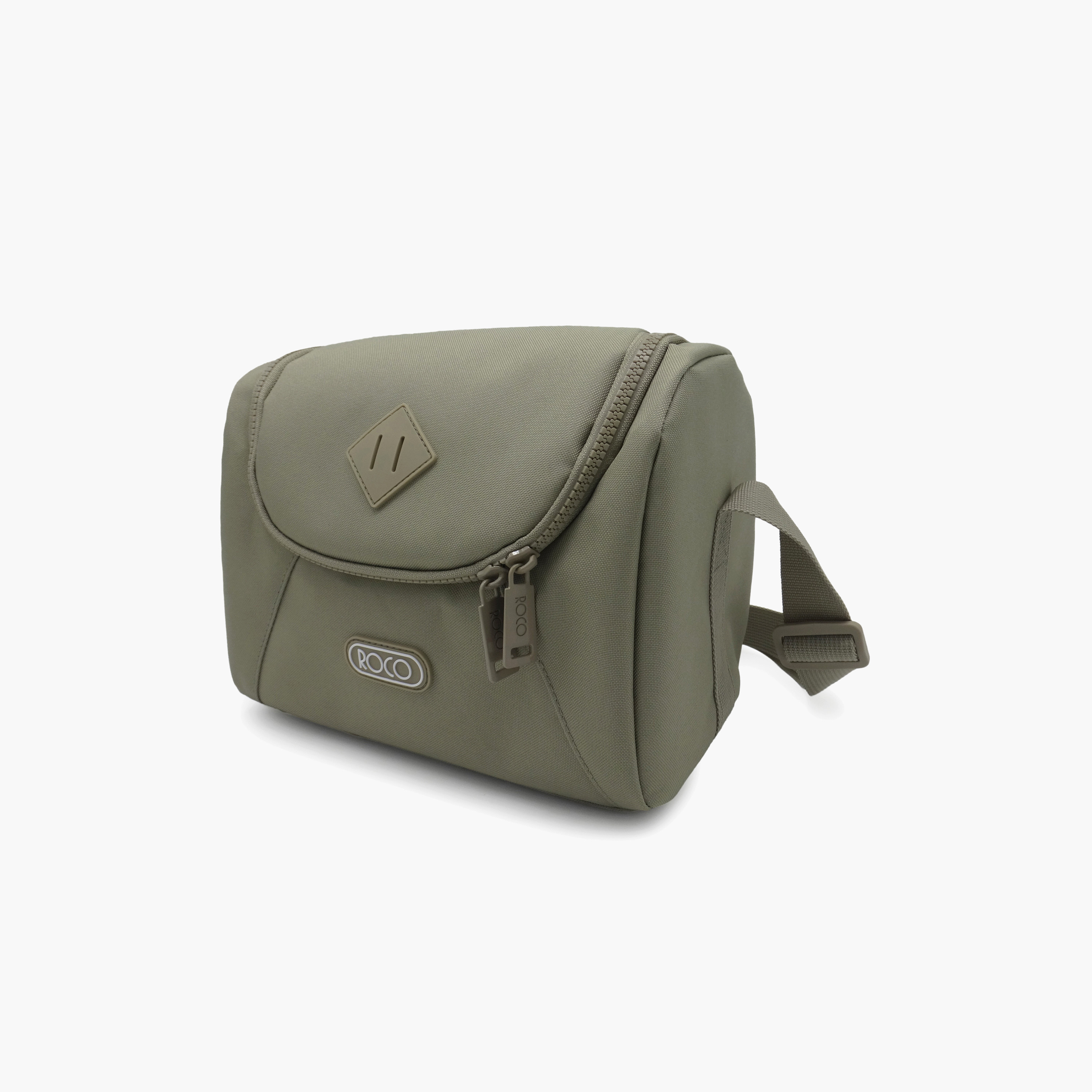 Roco Plain Lunch Bag for 5-8 Yrs with Insulated Compartment-school-lunchessentials-lunchbags-image-2
