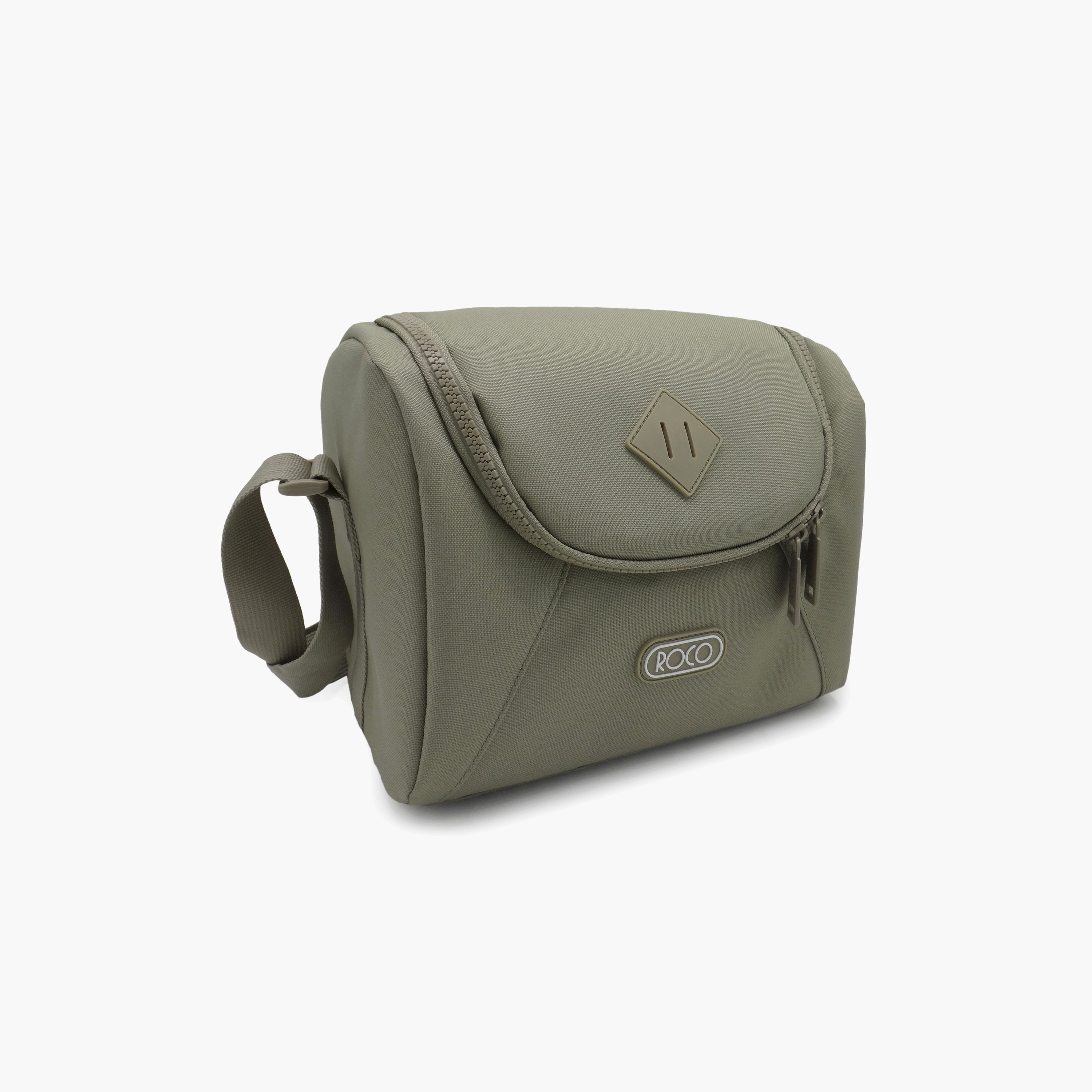 Roco Plain Lunch Bag for 5-8 Yrs with Insulated Compartment-school-lunchessentials-lunchbags-image-3