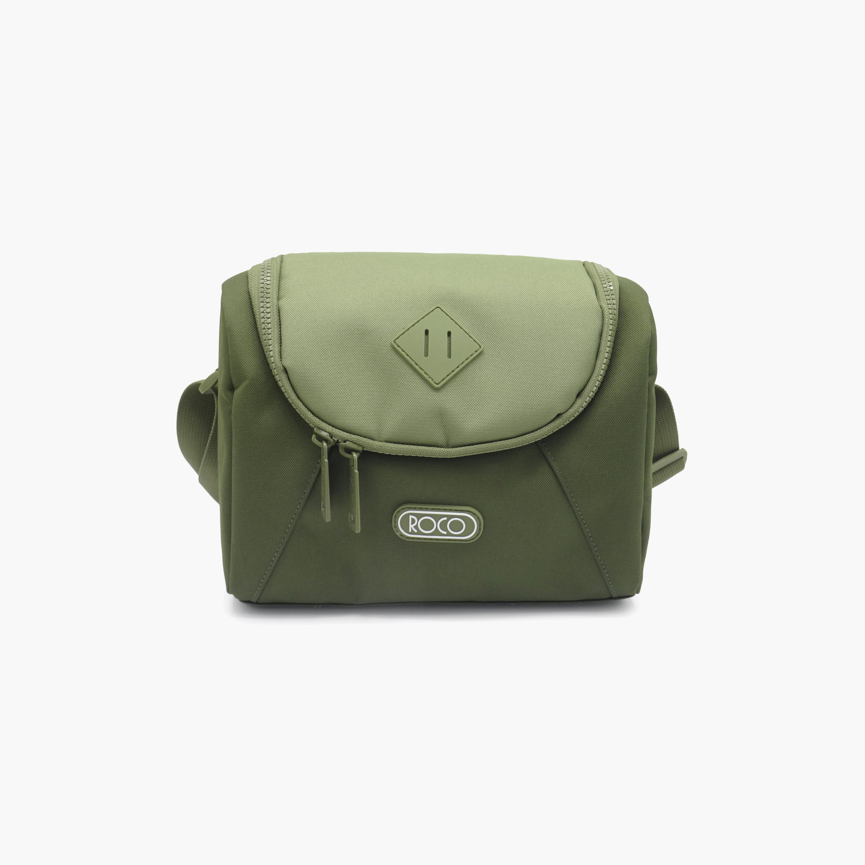 Roco Plain Lunch Bag for 5-8 Yrs with Insulated Compartment-school-lunchessentials-lunchbags-image-1