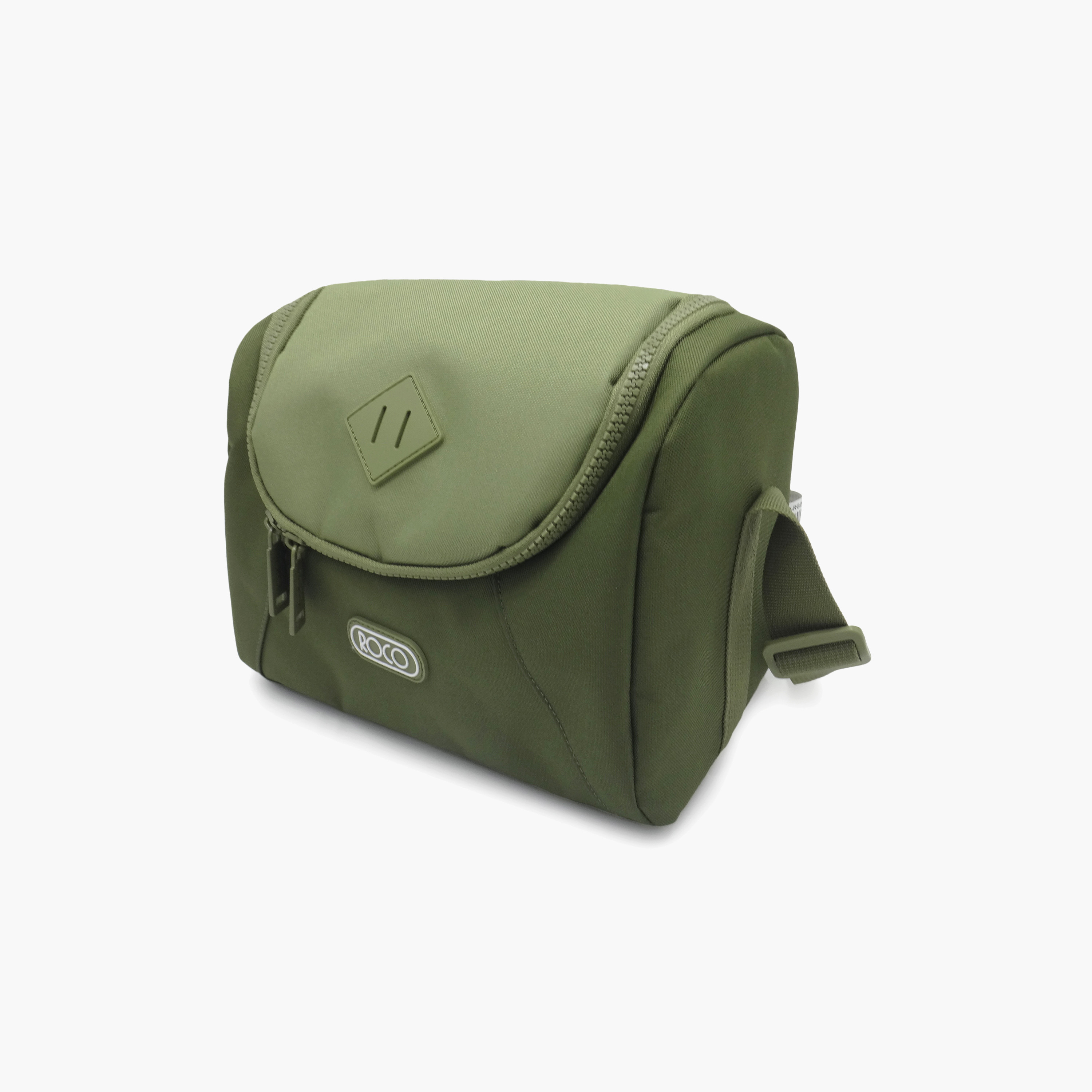 Roco Plain Lunch Bag for 5-8 Yrs with Insulated Compartment-school-lunchessentials-lunchbags-image-2
