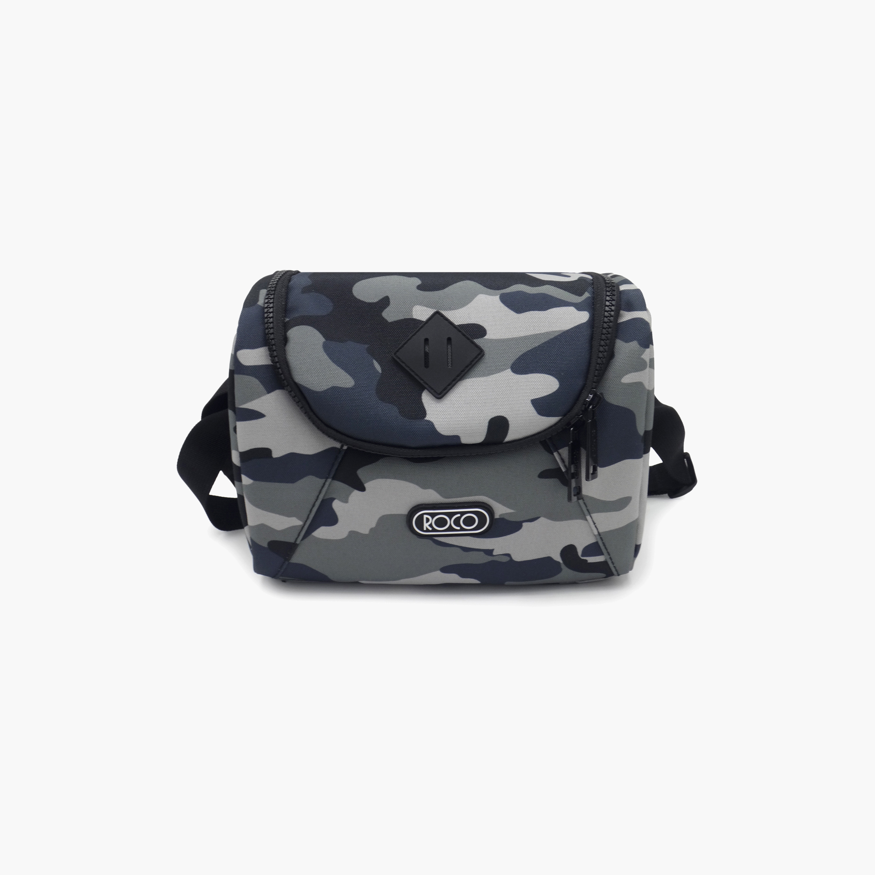 Roco Camouflage Lunch Bag for 5-8 Yrs with Insulated Compartment-school-lunchessentials-lunchbags-image-1