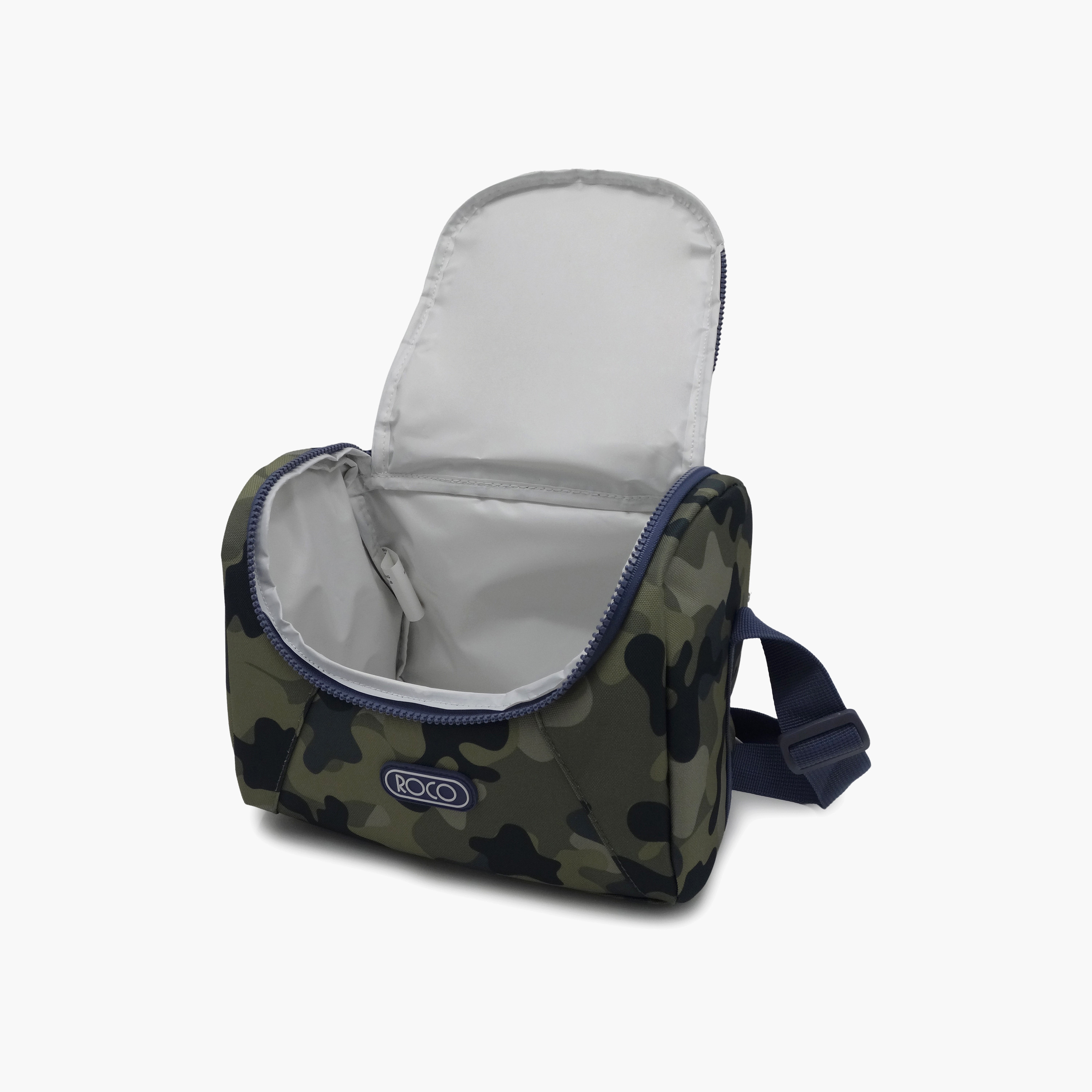 Roco Camouflage Lunch Bag for 5-8 Yrs with Insulated Compartment-school-lunchessentials-lunchbags-image-7