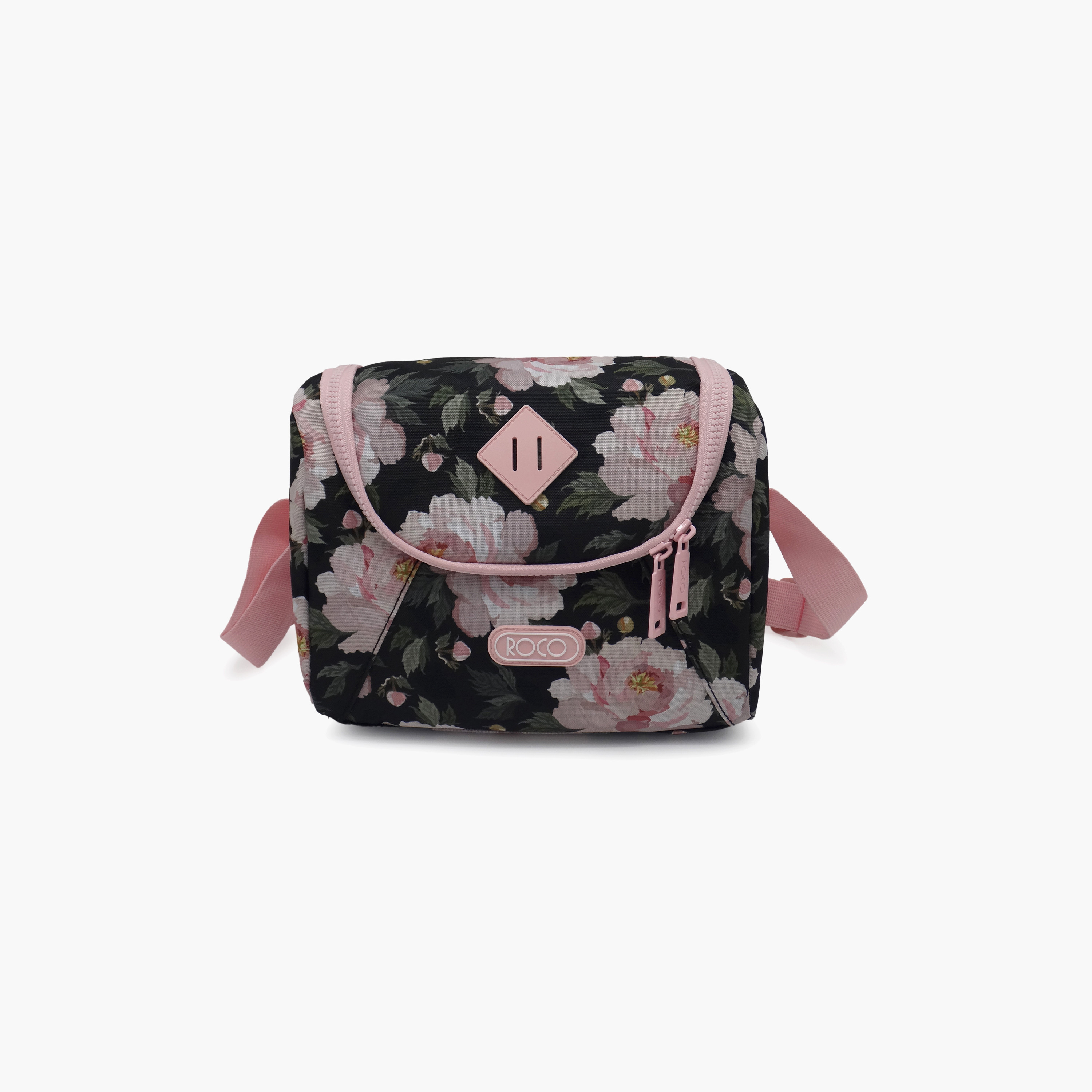Roco Gradient Lunch Bag for Girls 5-8 Yrs with Insulated Compartment-school-lunchessentials-lunchbags-image-1