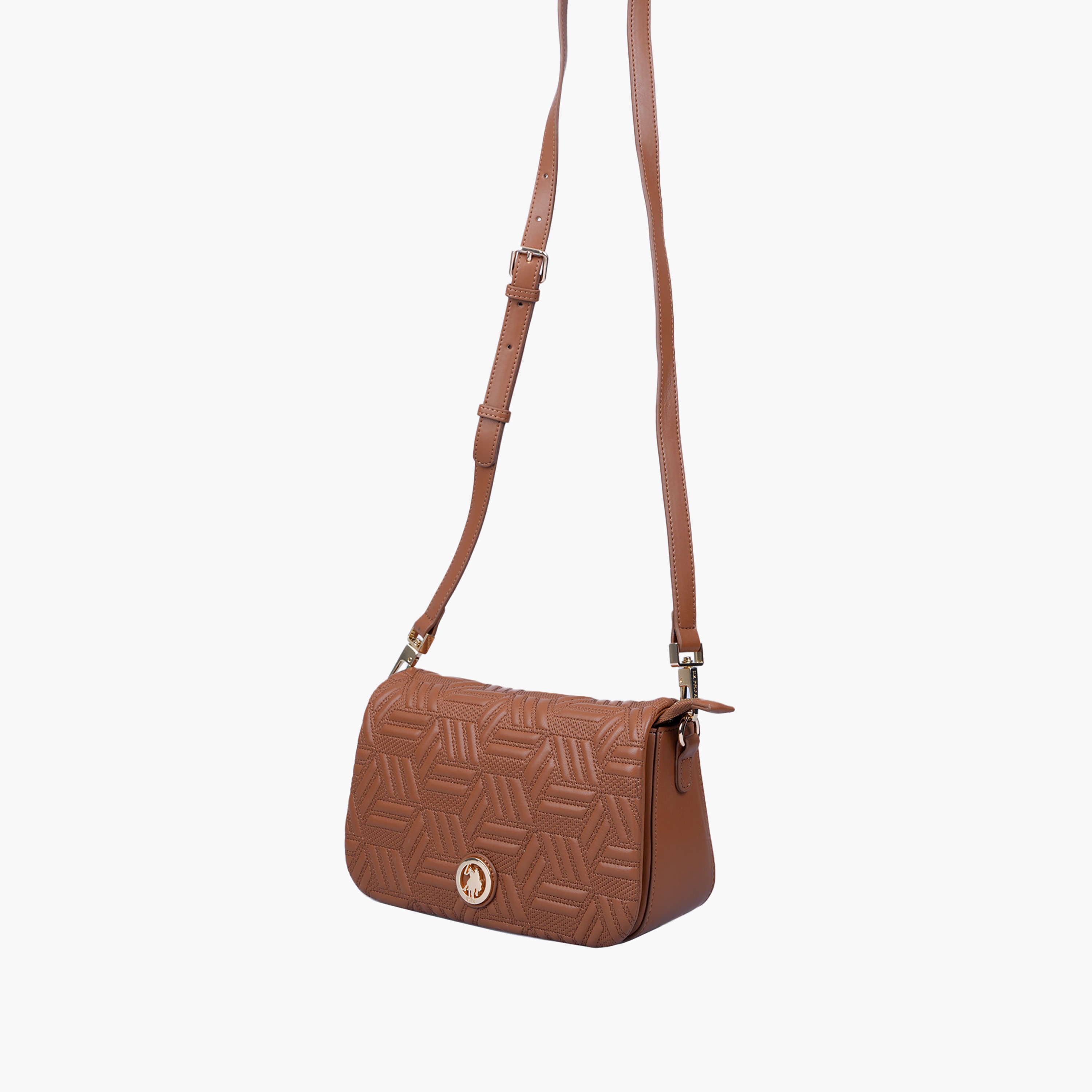 حقيبة يو إس بولو أسوسييشن بيلمونت أفينيو ذات الغطاء القلاب | US6509-women-bagsandwallets-handbags-image-2