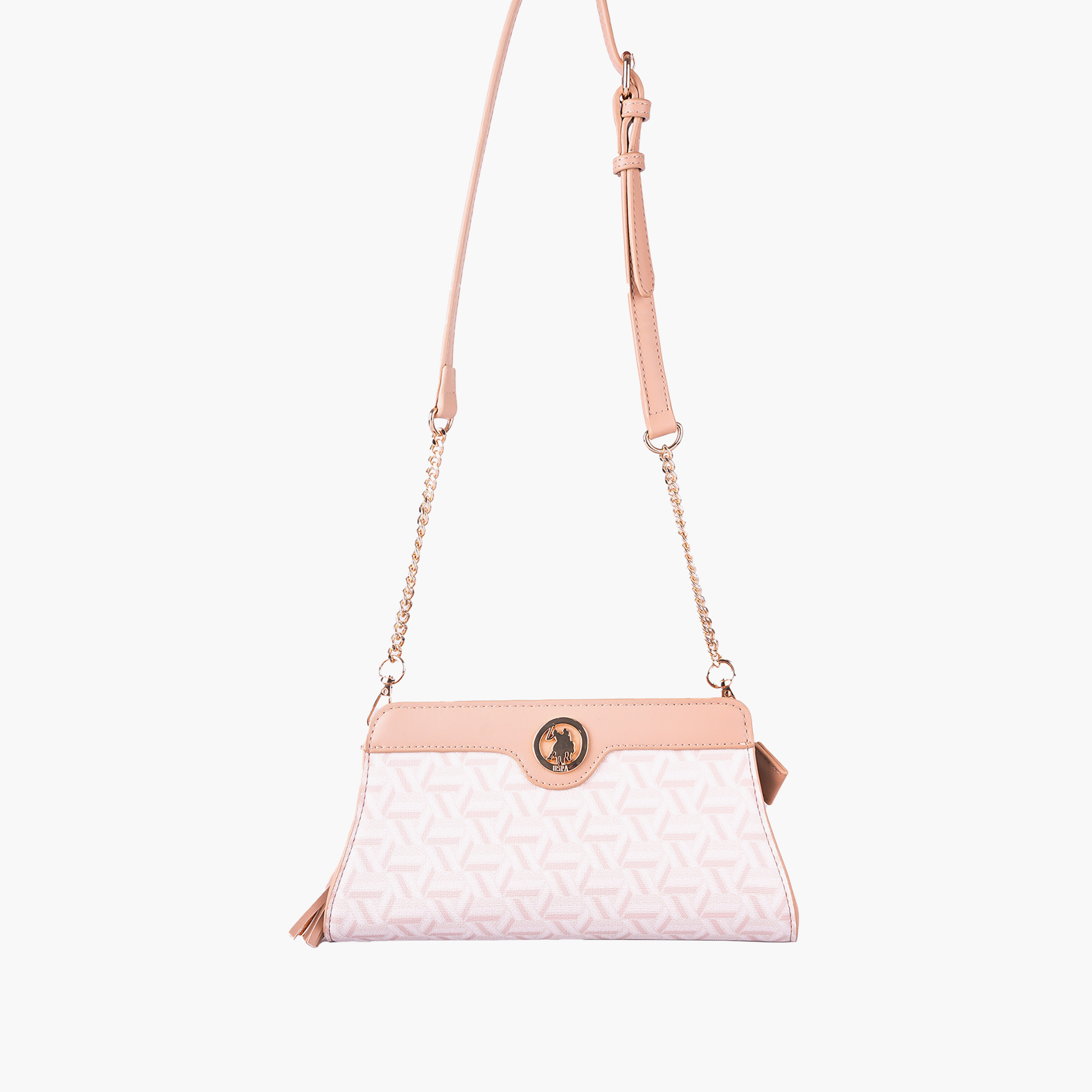 U.S. Polo Assn. Aspen Heritage Light Brown Crossbody Bag | US6541-women-bagsandwallets-handbags-image-1