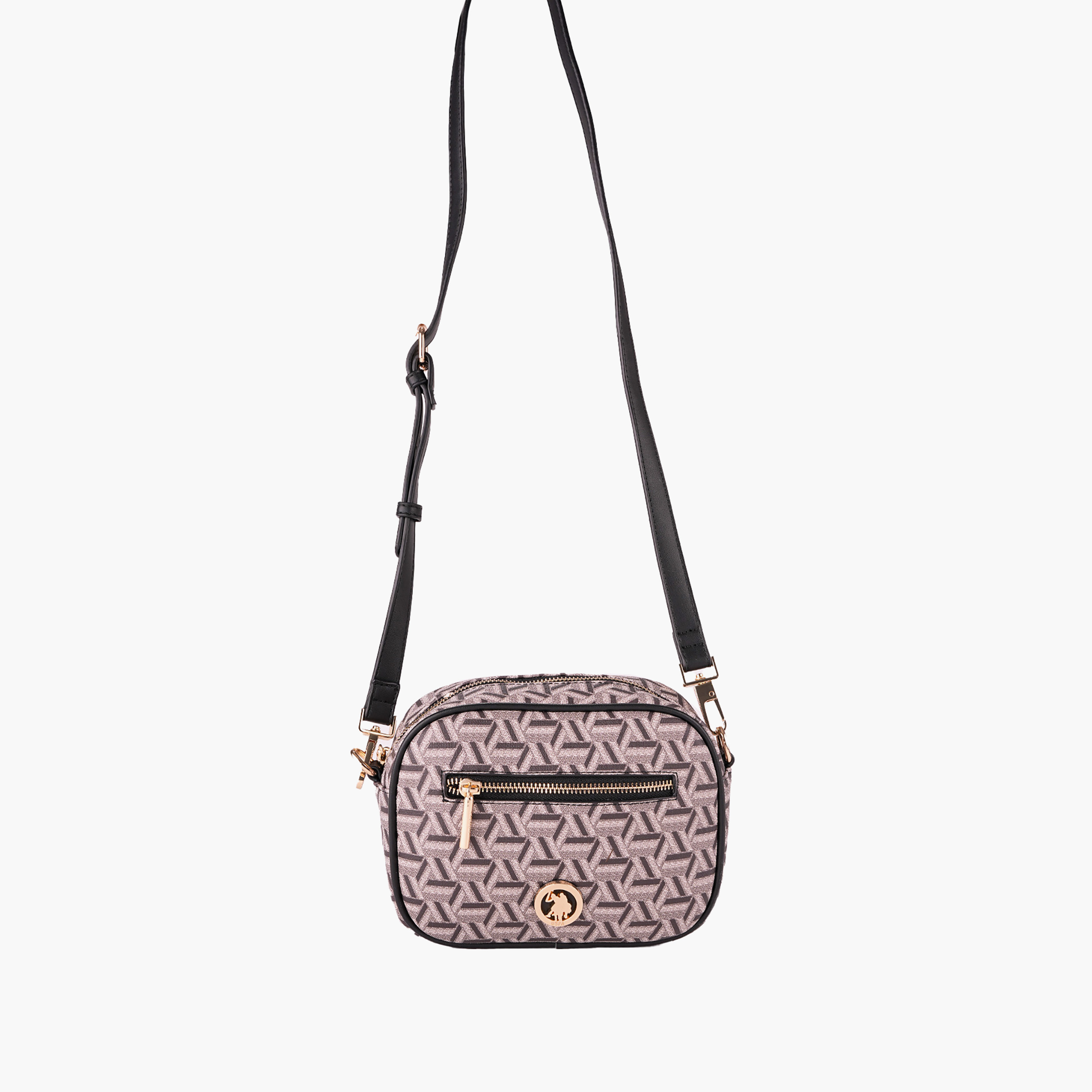U.S. Polo Assn. Aspen Heritage Beige Crossbody Bag | US6542-women-bagsandwallets-handbags-image-1