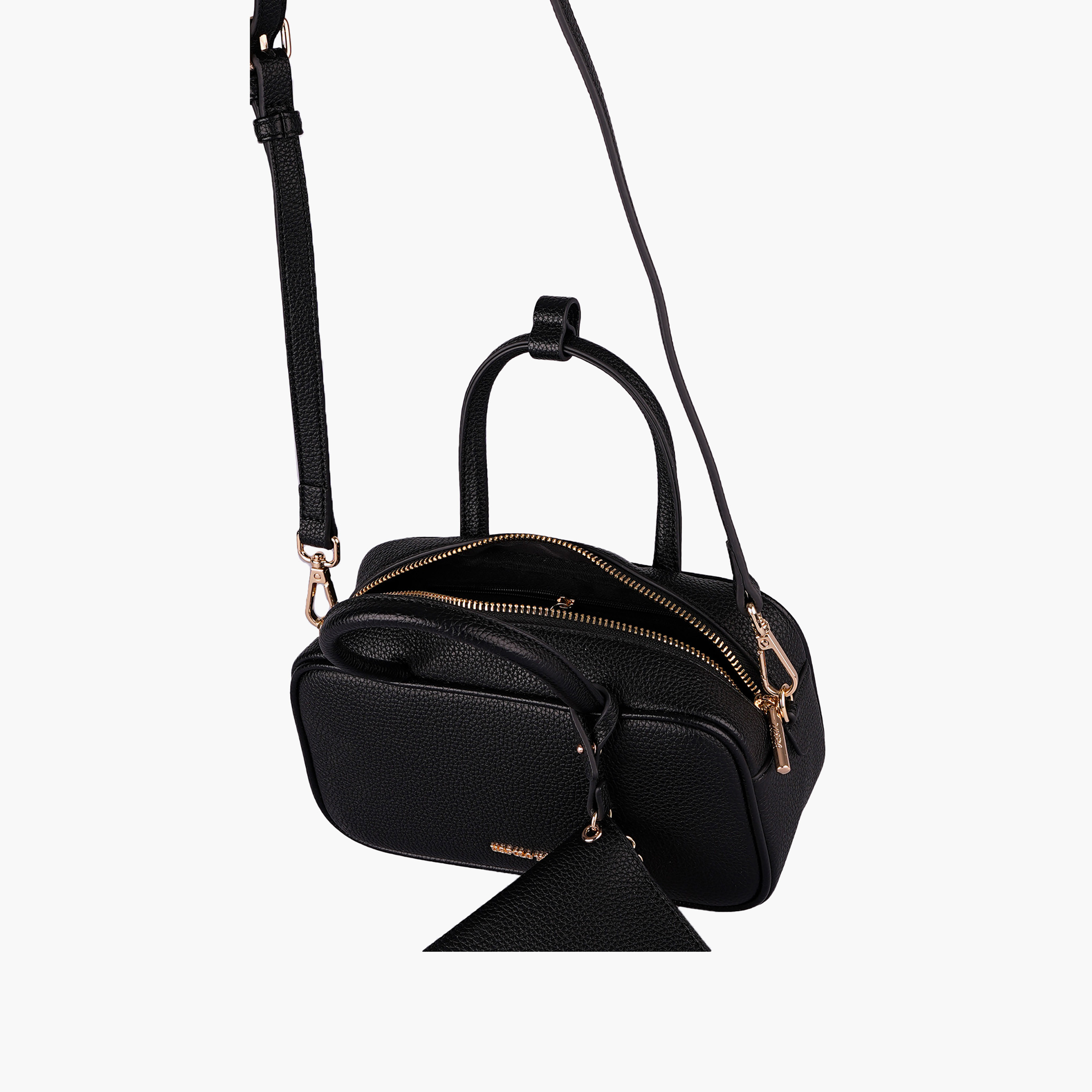 U.S. Polo Assn. Oxford Signature Navy Red White Box Bag | US6560-women-bagsandwallets-handbags-image-3