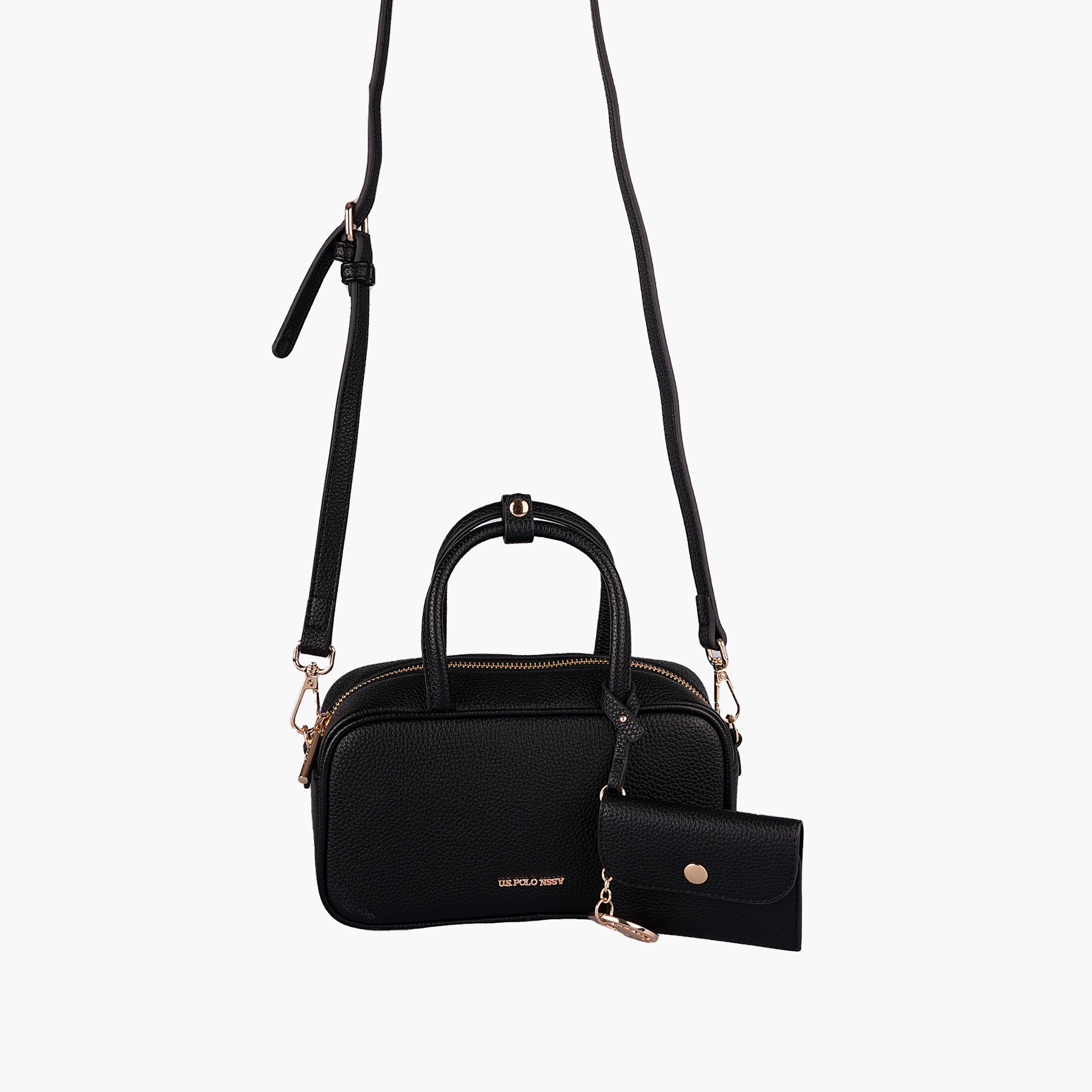 U.S. Polo Assn. Oxford Signature Navy Red White Box Bag | US6560-women-bagsandwallets-handbags-image-5