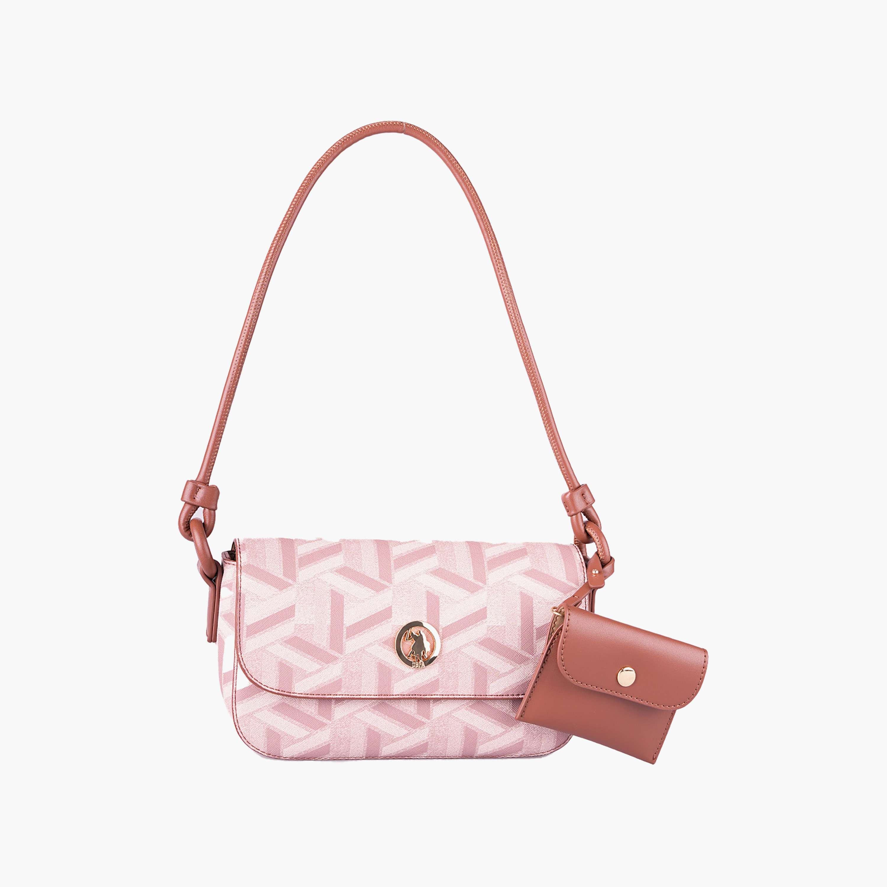 U.S. Polo Assn. Oxford Club Cream Camel Bucket Bag | US6573-women-bagsandwallets-handbags-image-1