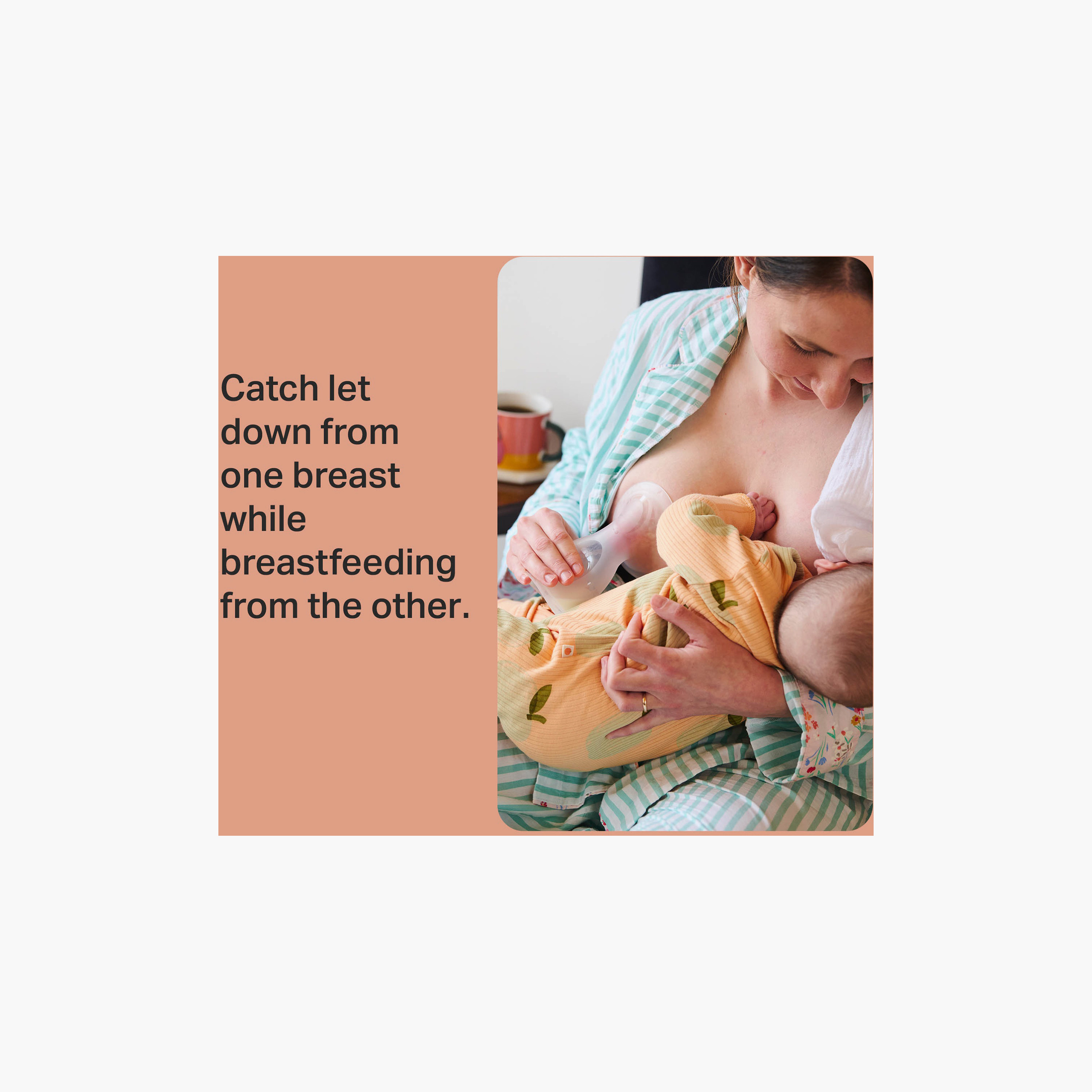 مضخة حليب الأم اليدوية المصنوعة من السيليكون "ميد فور مي" من تومي تيبي-baby-feeding-breastfeedingandcare-image-6