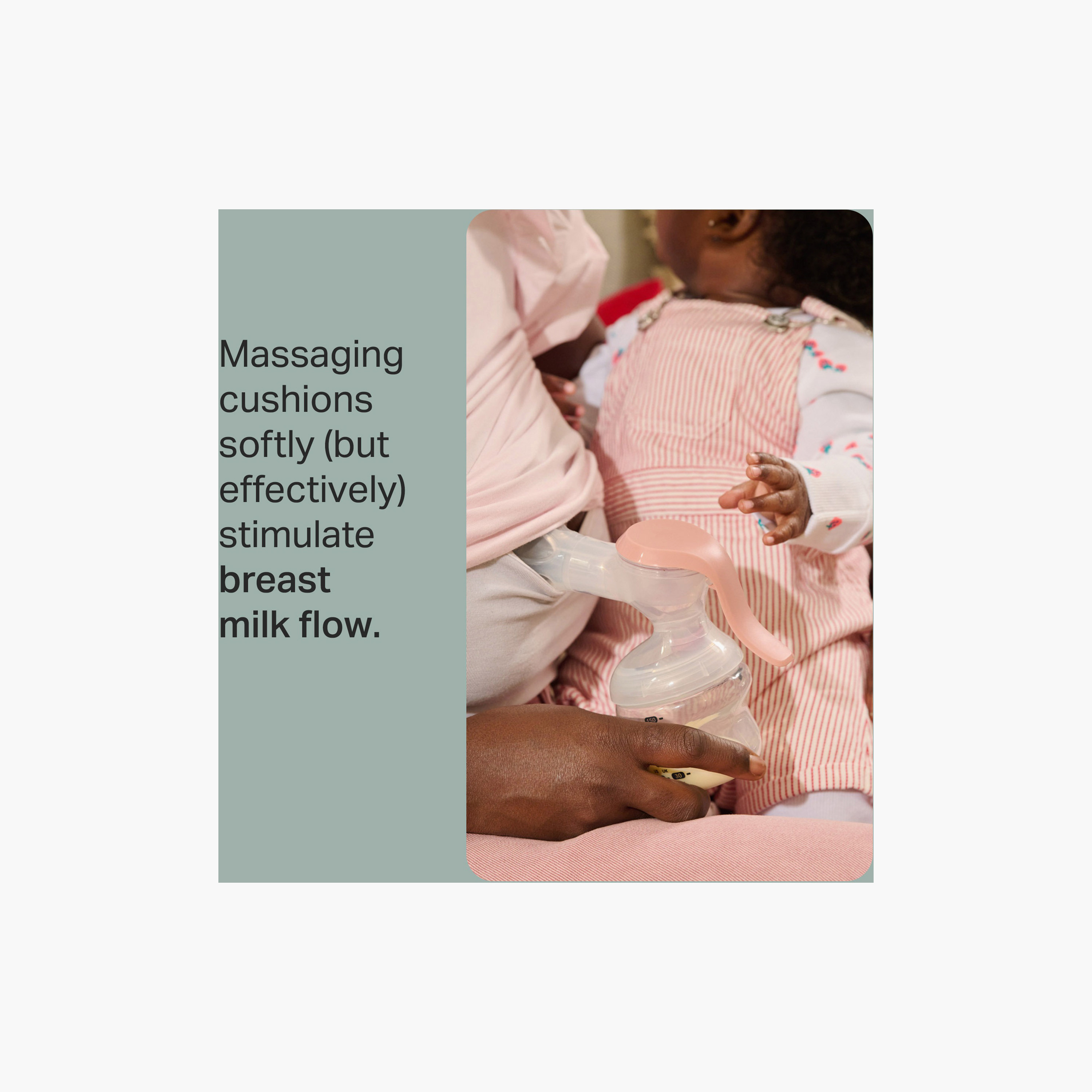 مضخة حليب الأم اليدوية "ميد فور مي" من تومي تيبي-baby-feeding-breastfeedingandcare-image-3