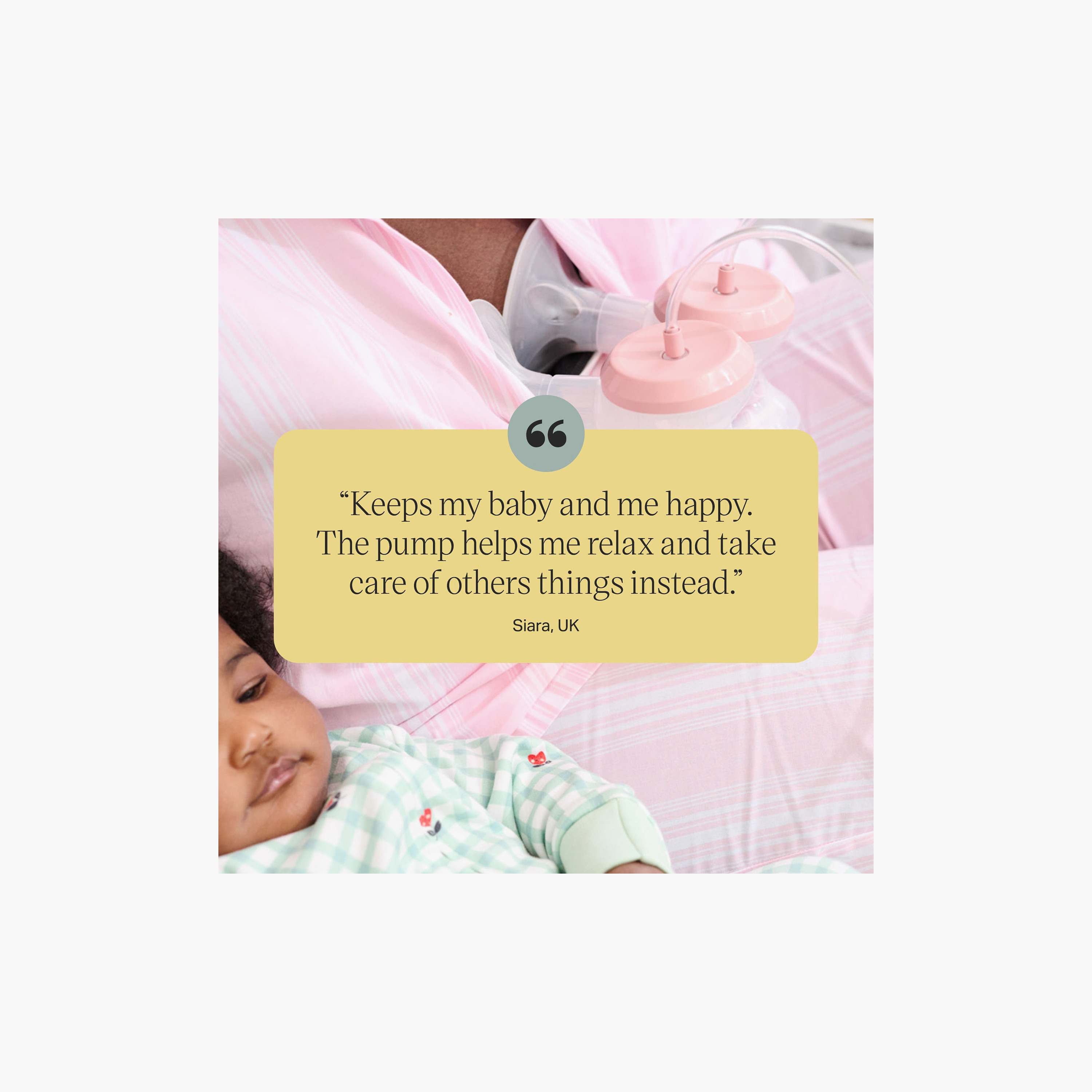 مضخة حليب الأم الكهربائية المزدوجة "ميد فور مي" من تومي تيبي-baby-feeding-breastfeedingandcare-image-2