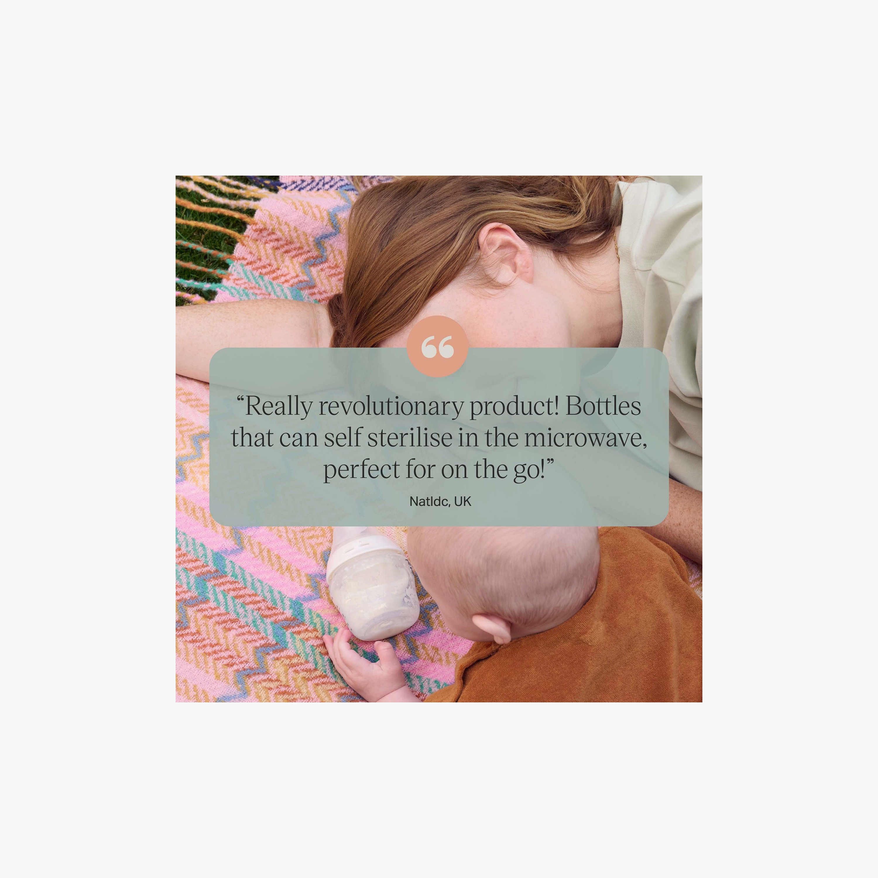 رضّاعة إطعام مضادة للمغص "ناتشورال ستارت" قطعتين من تومي تيبي - 340 + 340 مل-baby-feeding-feedingbottles-bottlesandteats-image-2