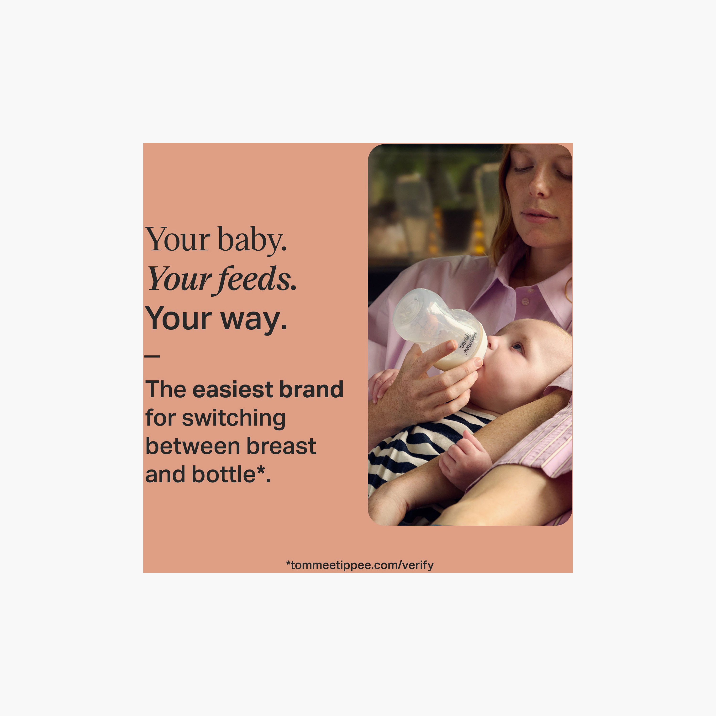 رضّاعة إطعام مضادة للمغص "ناتشورال ستارت" قطعتين من تومي تيبي - 340 + 340 مل-baby-feeding-feedingbottles-bottlesandteats-image-5