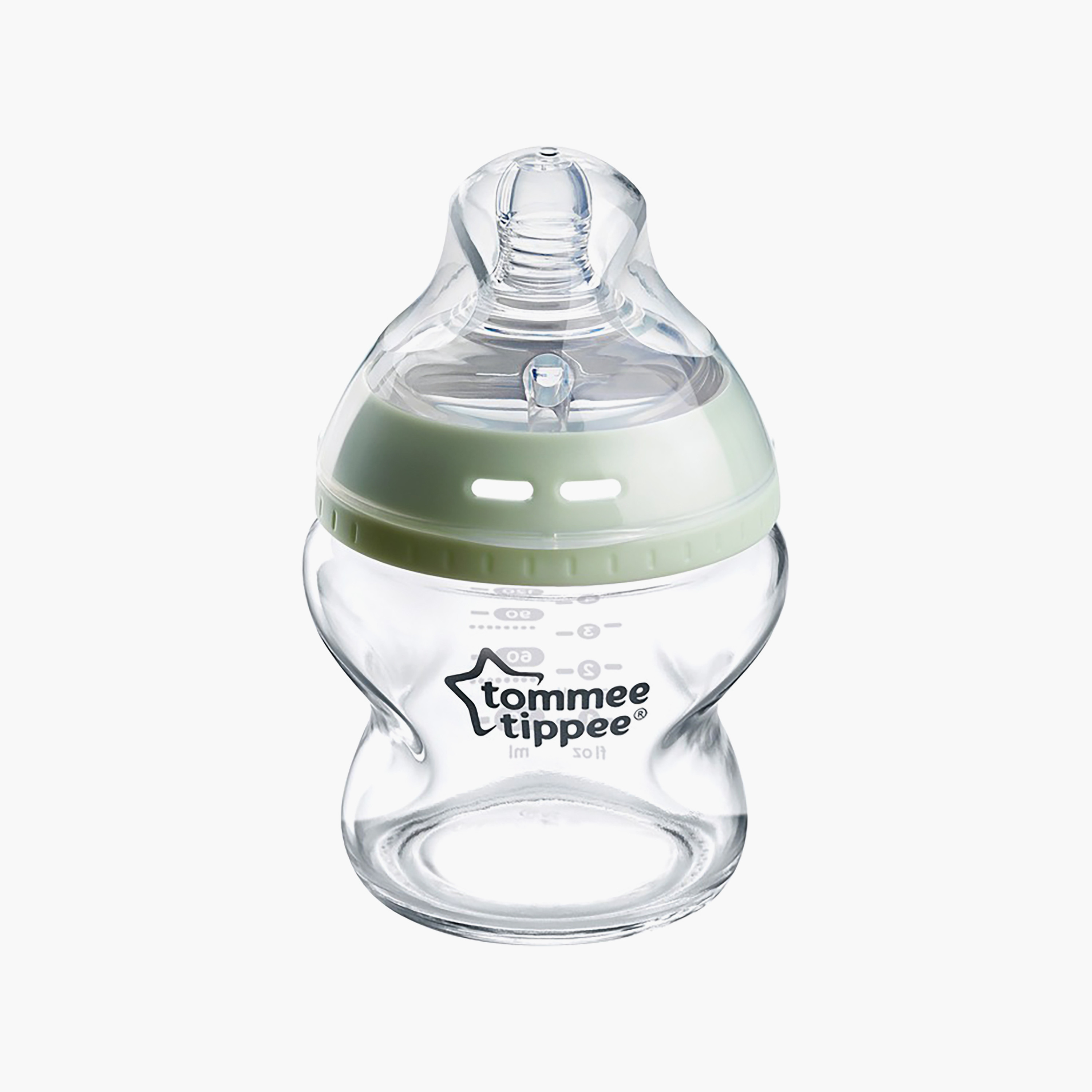 رضّاعة إطعام زجاجية "ناتشورال ستارت" من تومي تيبي - 150 مل-baby-feeding-feedingbottles-bottlesandteats-image-1