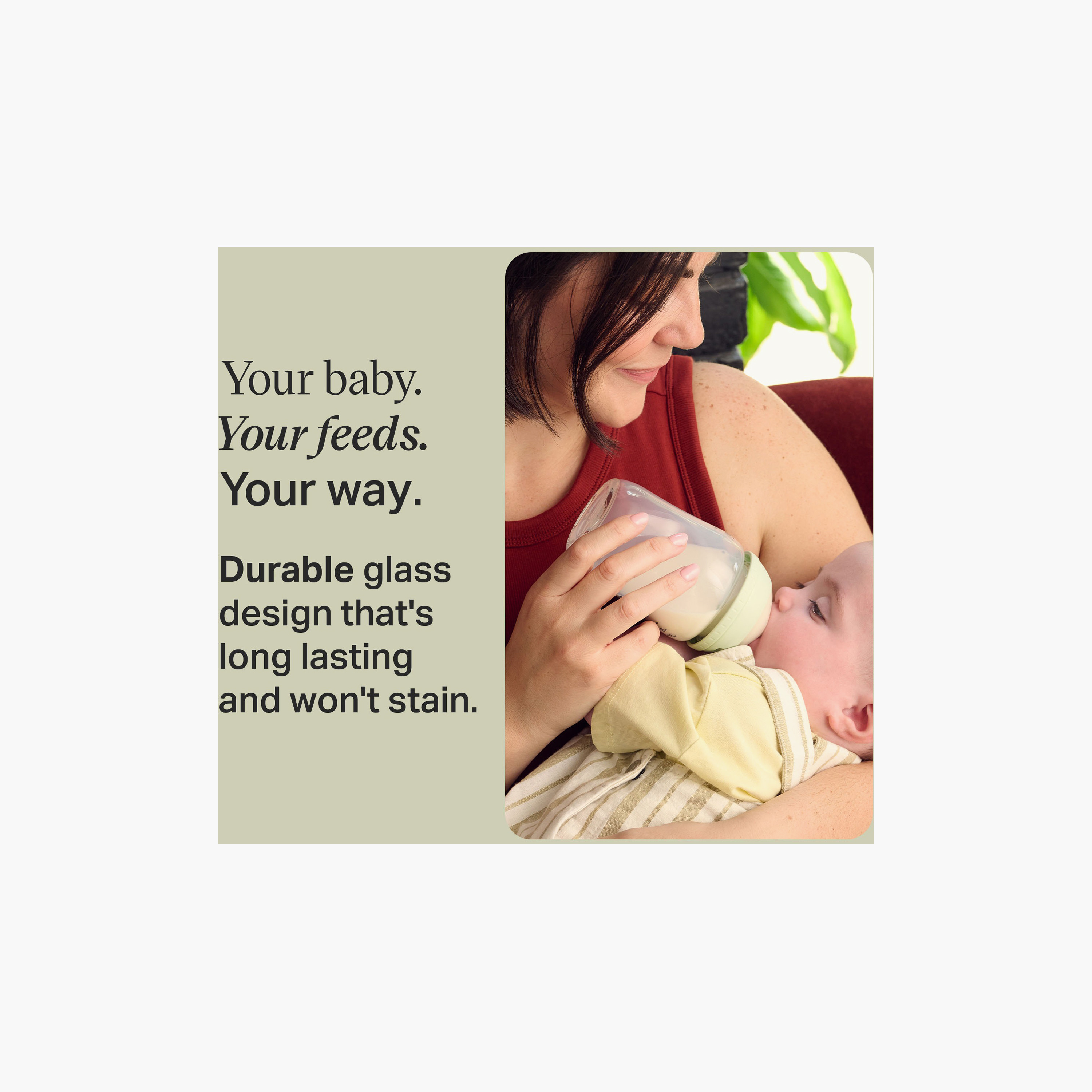 رضّاعة إطعام زجاجية "ناتشورال ستارت" من تومي تيبي - 150 مل-baby-feeding-feedingbottles-bottlesandteats-image-7