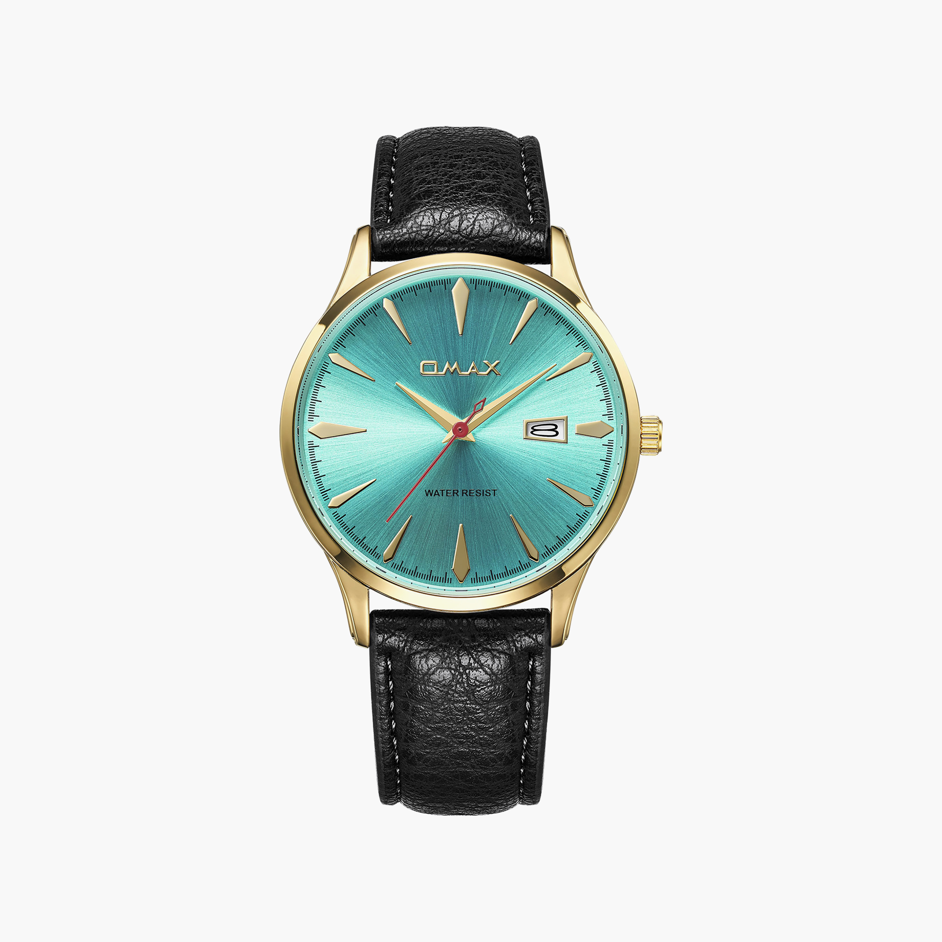 OMAX Men's Blue Round 41 MM Analog Watch | 00SSD009G011-men-watchesandjewellery-watches-image-1
