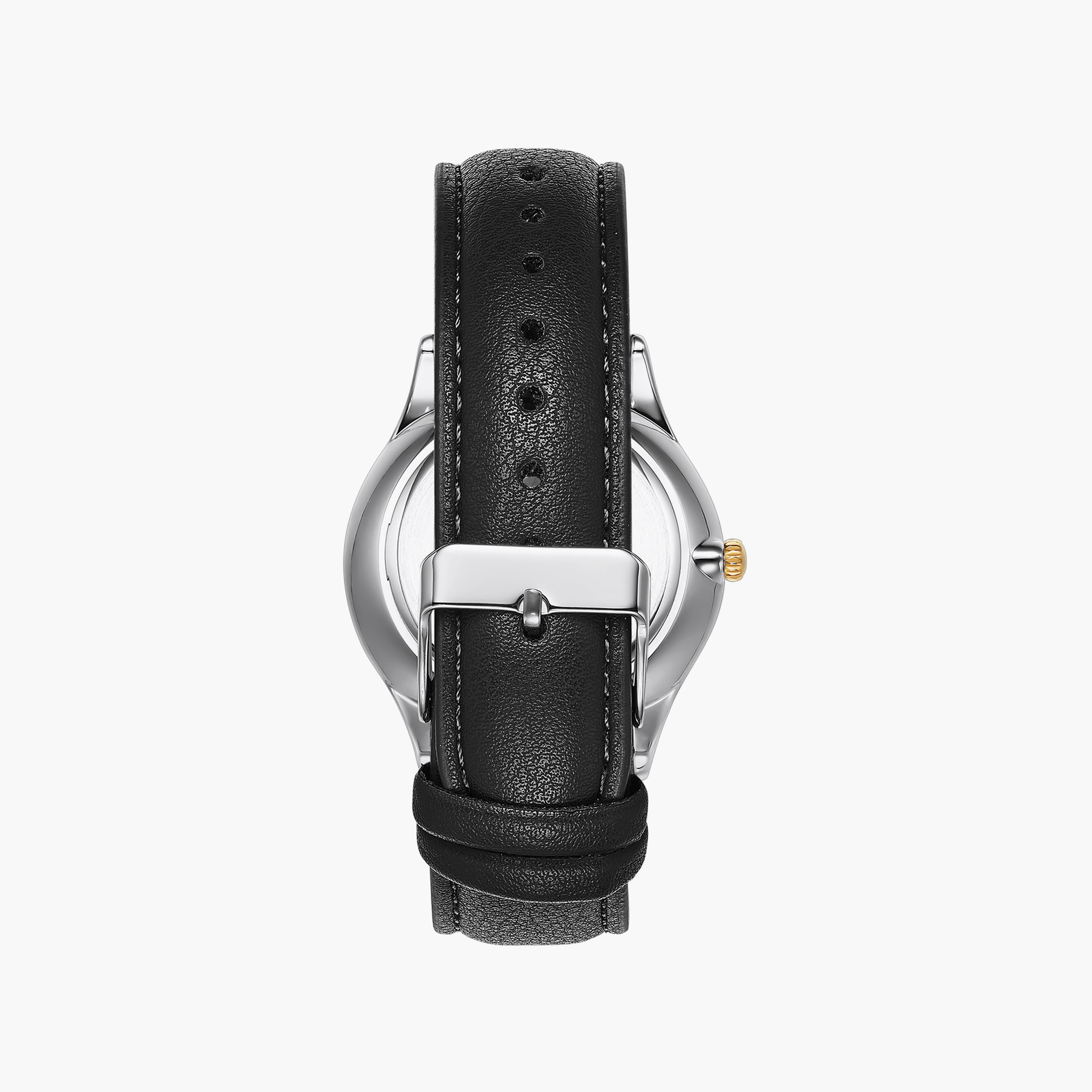 OMAX Men's Black Round 41 MM Analog Watch | 00SSD011T018-men-watchesandjewellery-watches-image-3