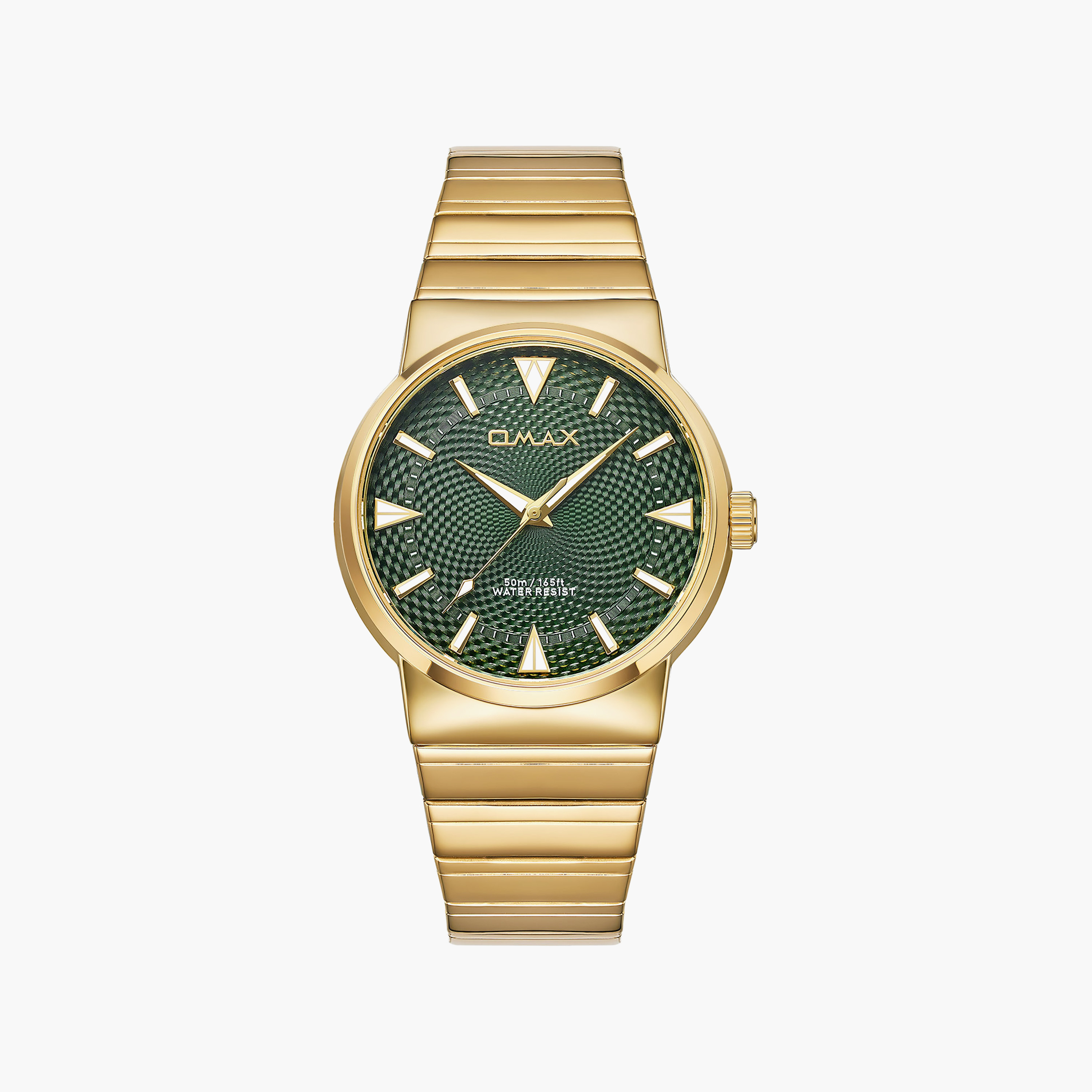 OMAX Men's Green Round 42 MM Analog Watch | 00CMM005G017-men-watchesandjewellery-watches-image-1