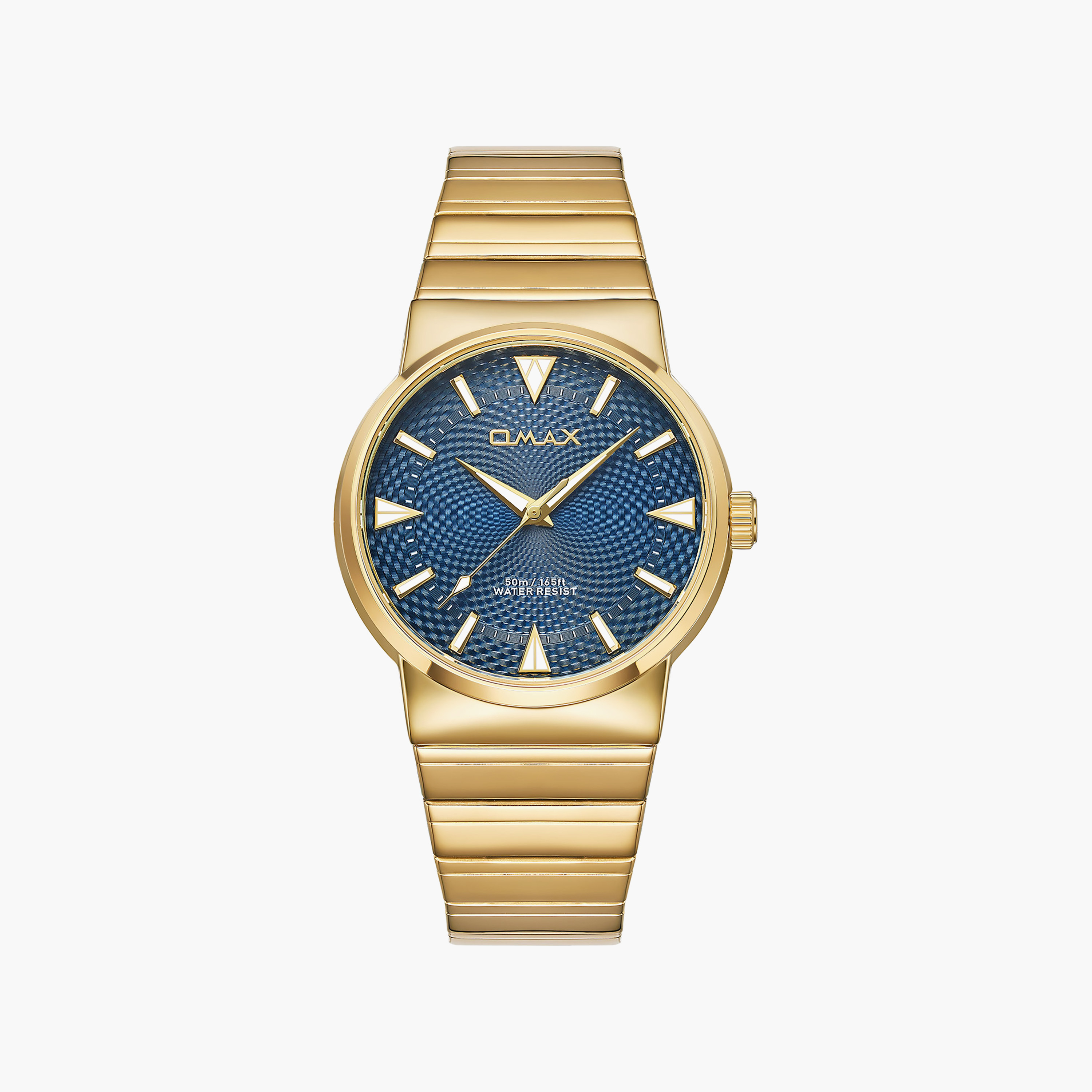 OMAX Men's Blue Round 42 MM Analog Watch | 00CMM005G022-men-watchesandjewellery-watches-image-1