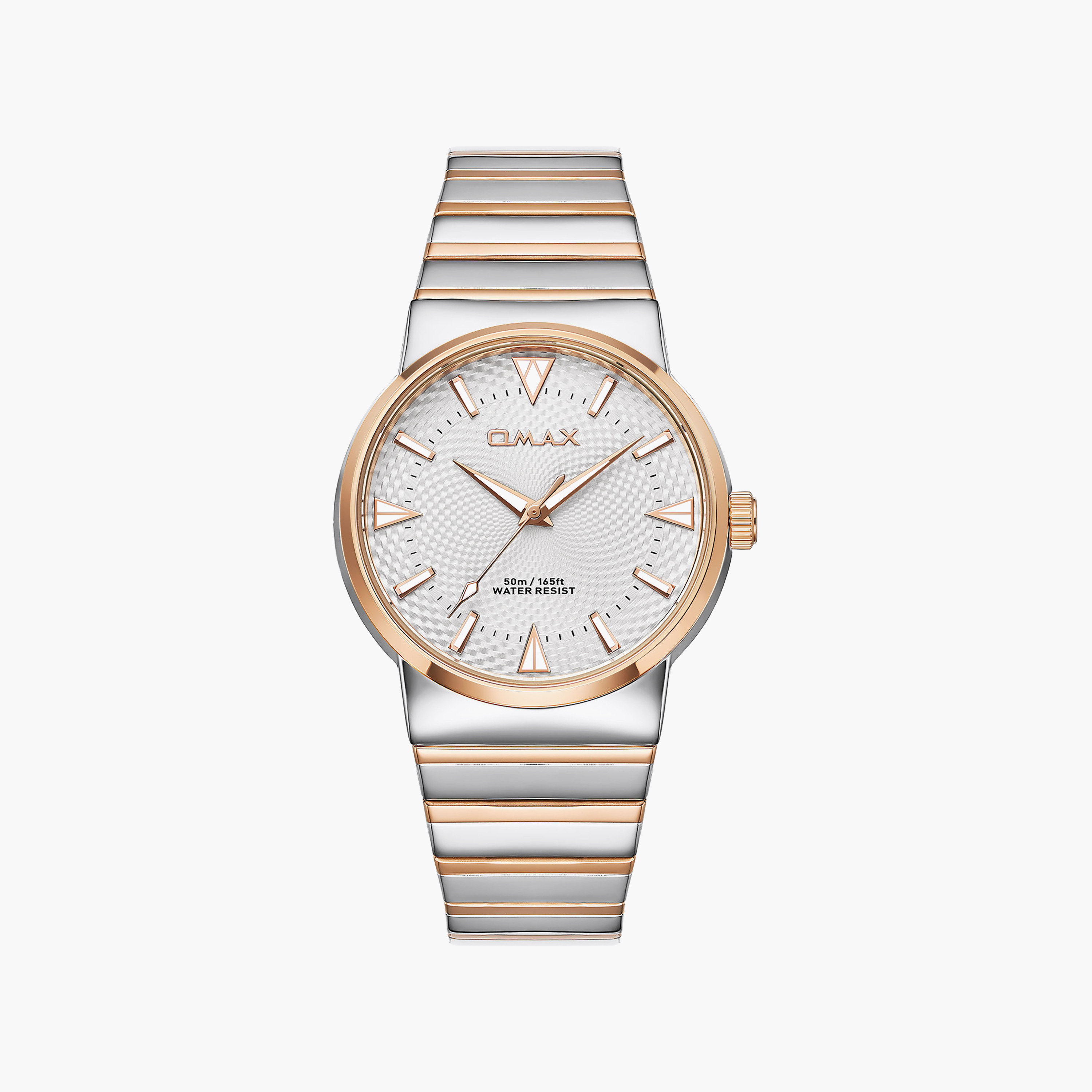 ساعة أوماكس رجالية فضية دائرية 42 مم تناظرية | 00CMM005N026-men-watchesandjewellery-watches-image-1