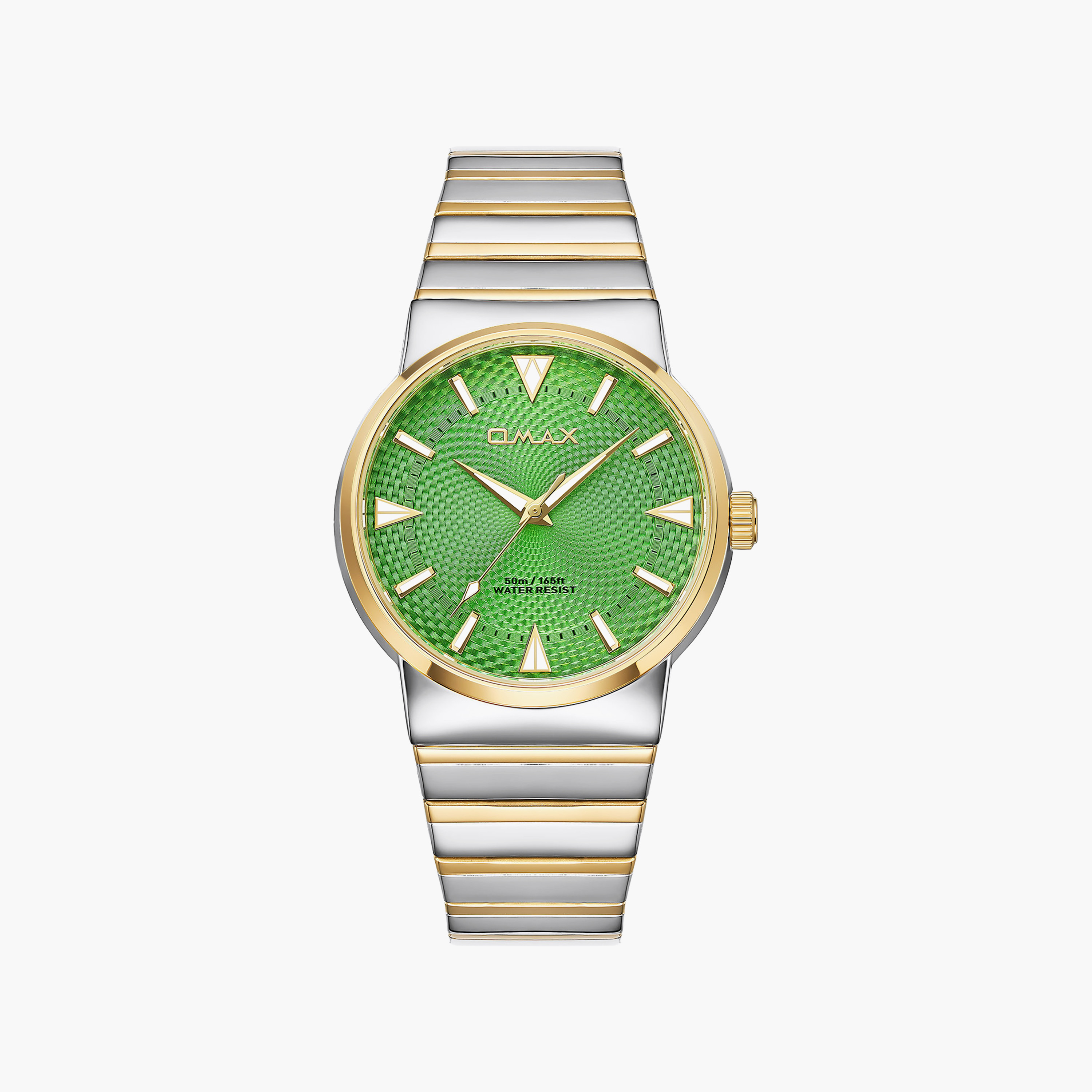 OMAX Men's Green Round 42 MM Analog Watch | 00CMM005T016-men-watchesandjewellery-watches-image-1