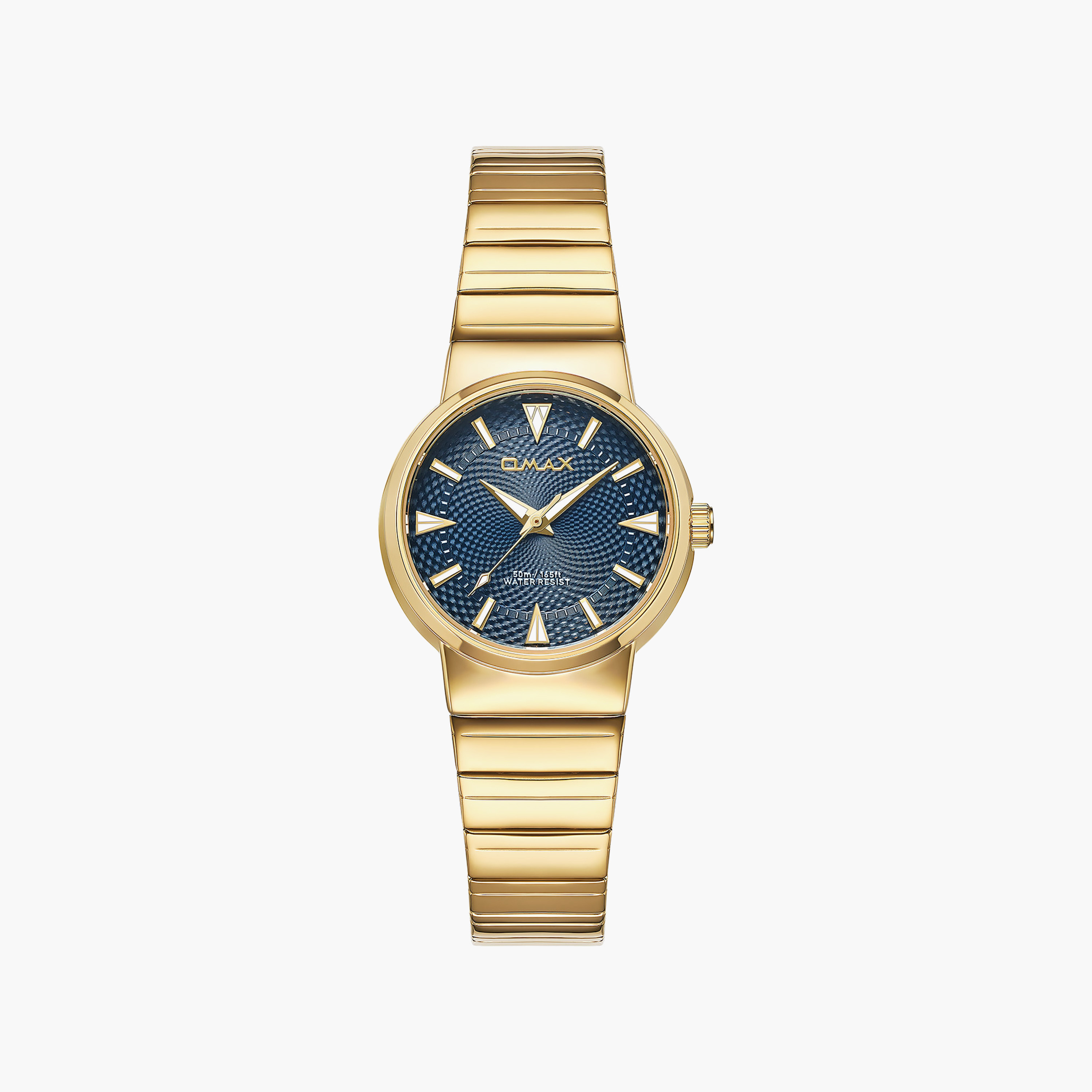 OMAX Women's Blue Round 32 MM Analog Watch | 00CMM006G022-women-watchesandjewellery-watches-image-1