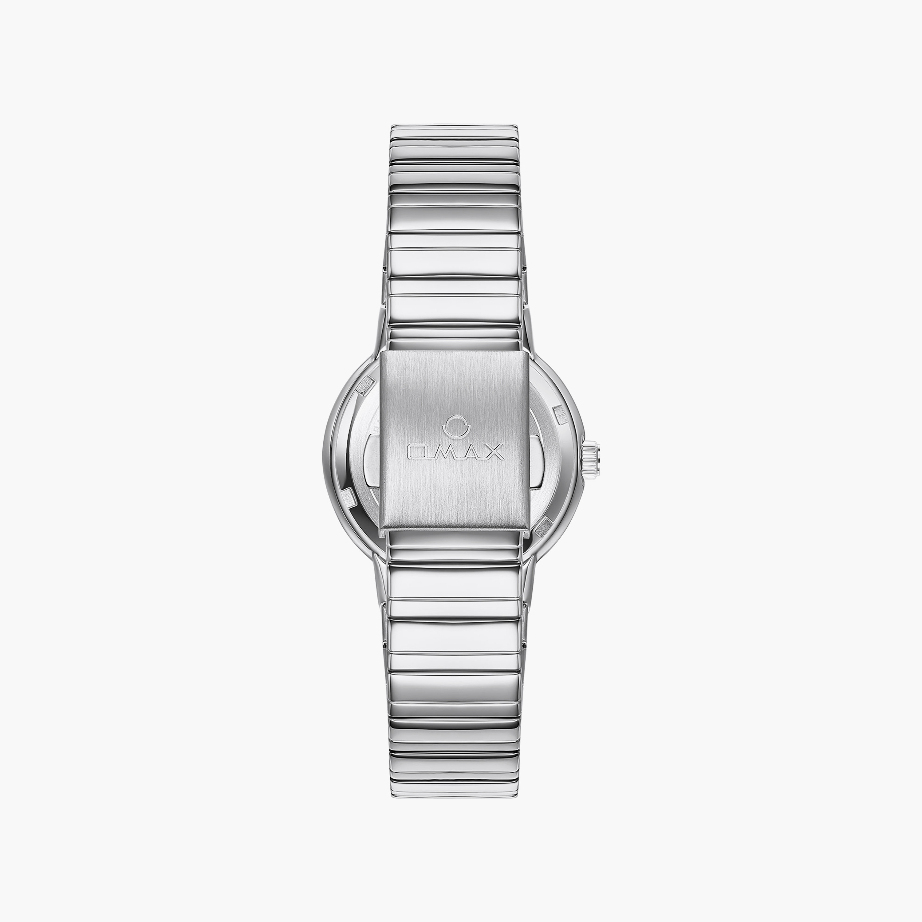 OMAX Women's Silver Round 32 MM Analog Watch | 00CMM006S002-women-watchesandjewellery-watches-image-3