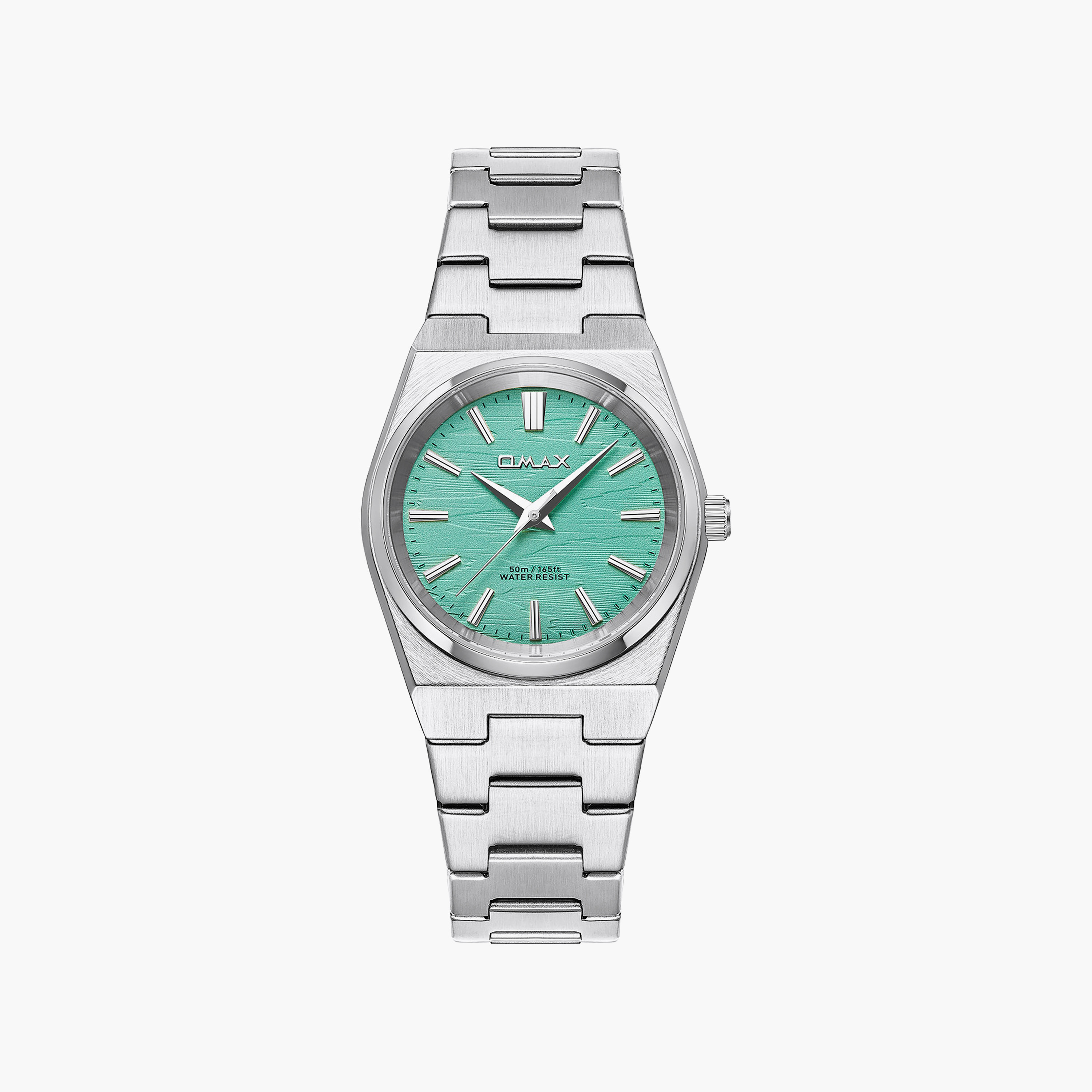 OMAX Women's Blue Round 34 MM Analog Watch | 00CMM010S306-women-watchesandjewellery-watches-image-1