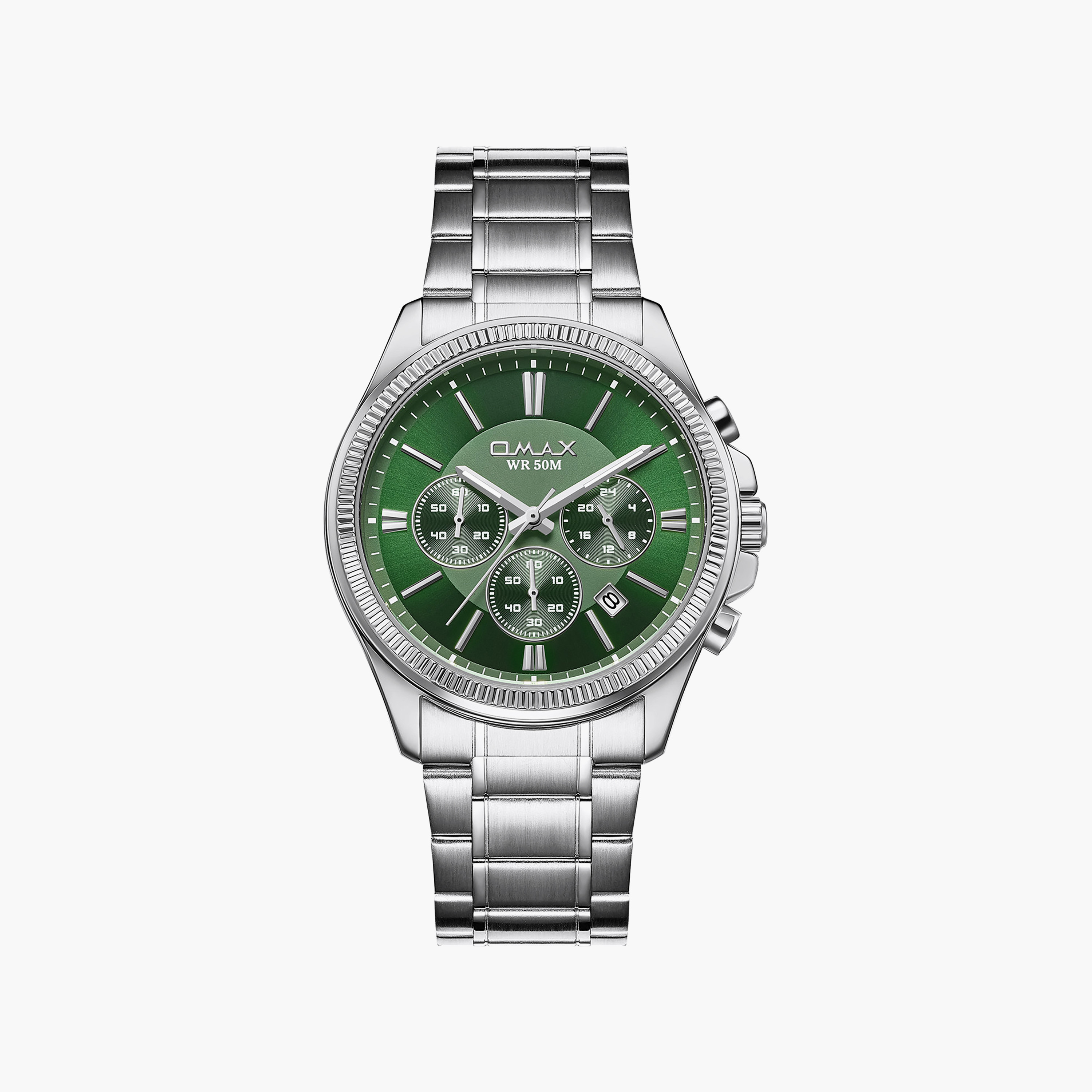 OMAX Men's Green Round 42 MM Analog Watch | 00CFM101S004-men-watchesandjewellery-watches-image-1