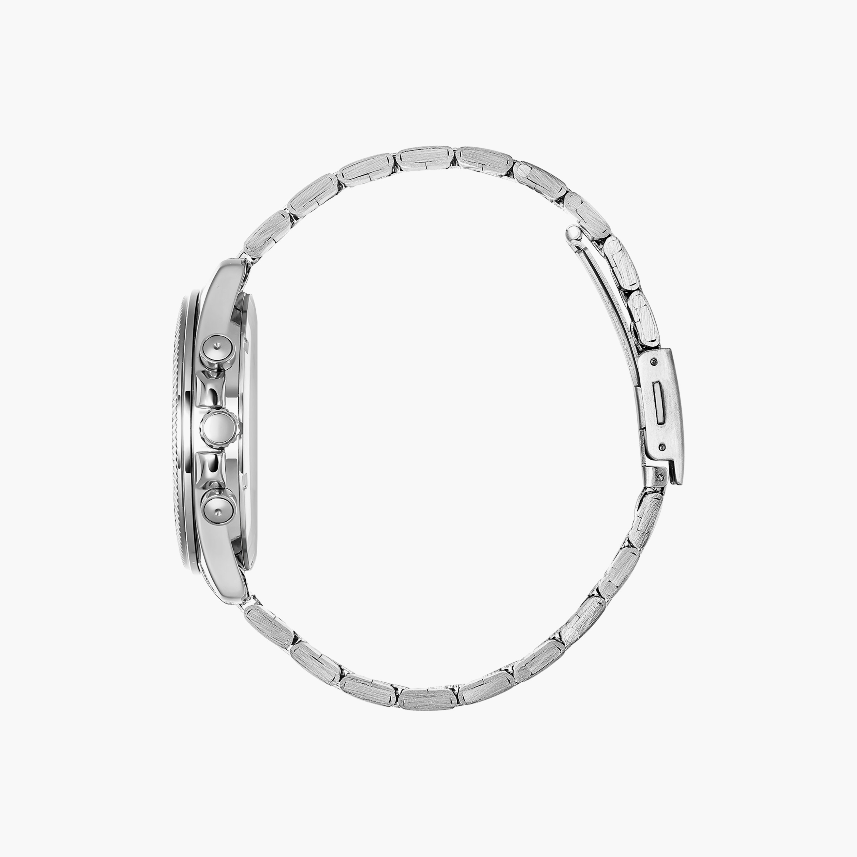 OMAX Men's Silver Round 42 MM Analog Watch | 00CFM103T010-men-watchesandjewellery-watches-image-2