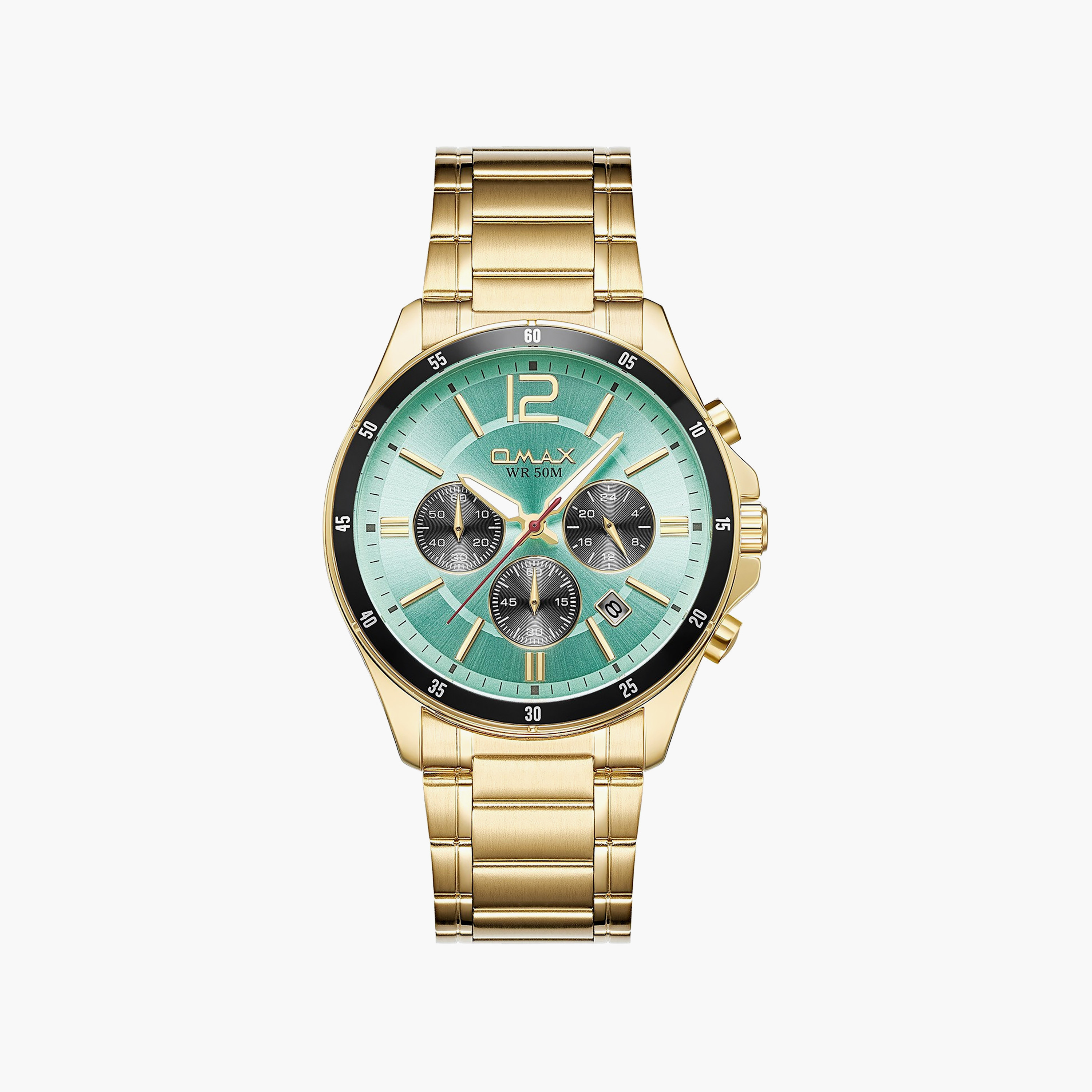 OMAX Men's Blue Round 42 MM Analog Watch | 00CFM105G018-men-watchesandjewellery-watches-image-1