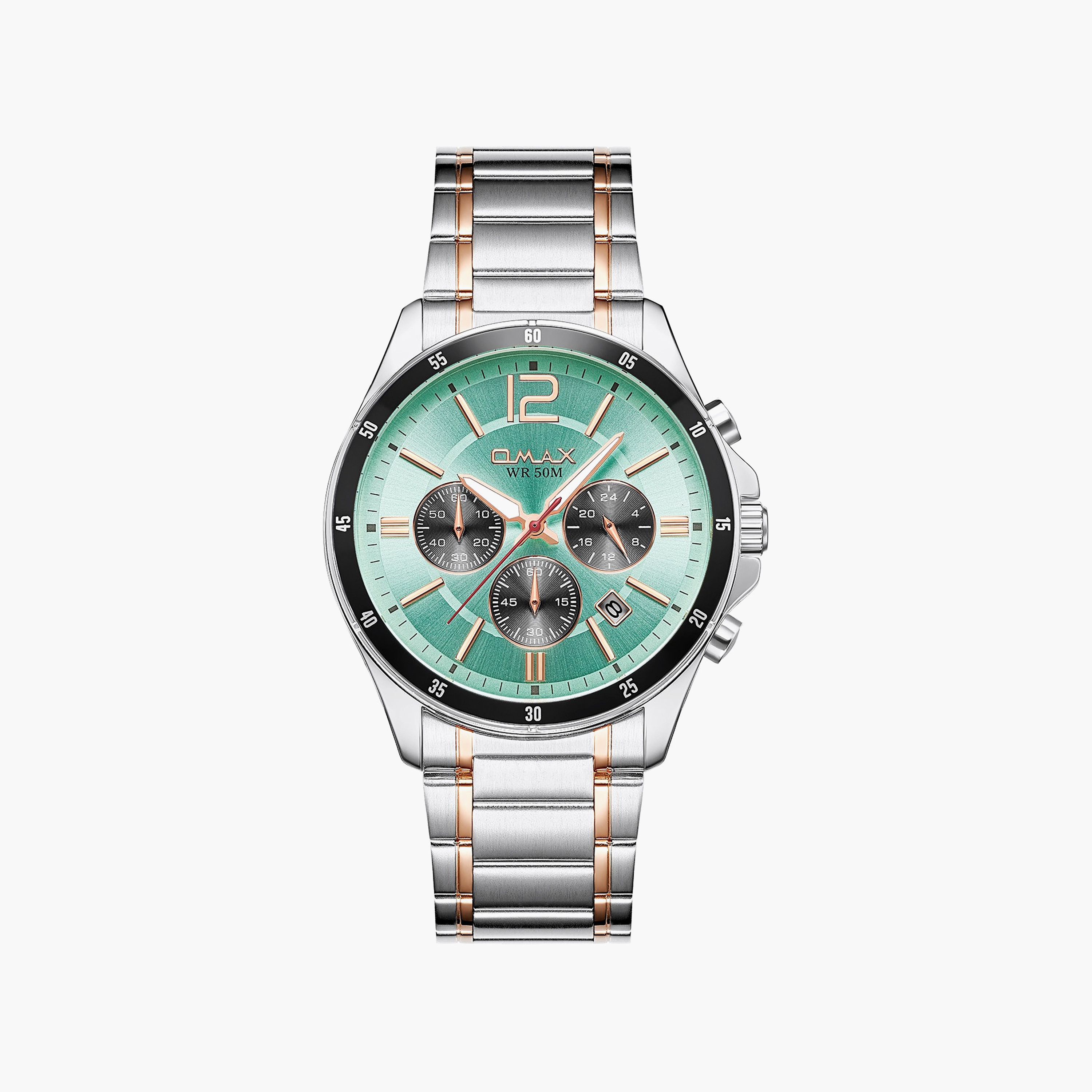 OMAX Men's Blue Round 42 MM Analog Watch | 00CFM105N026-men-watchesandjewellery-watches-image-1