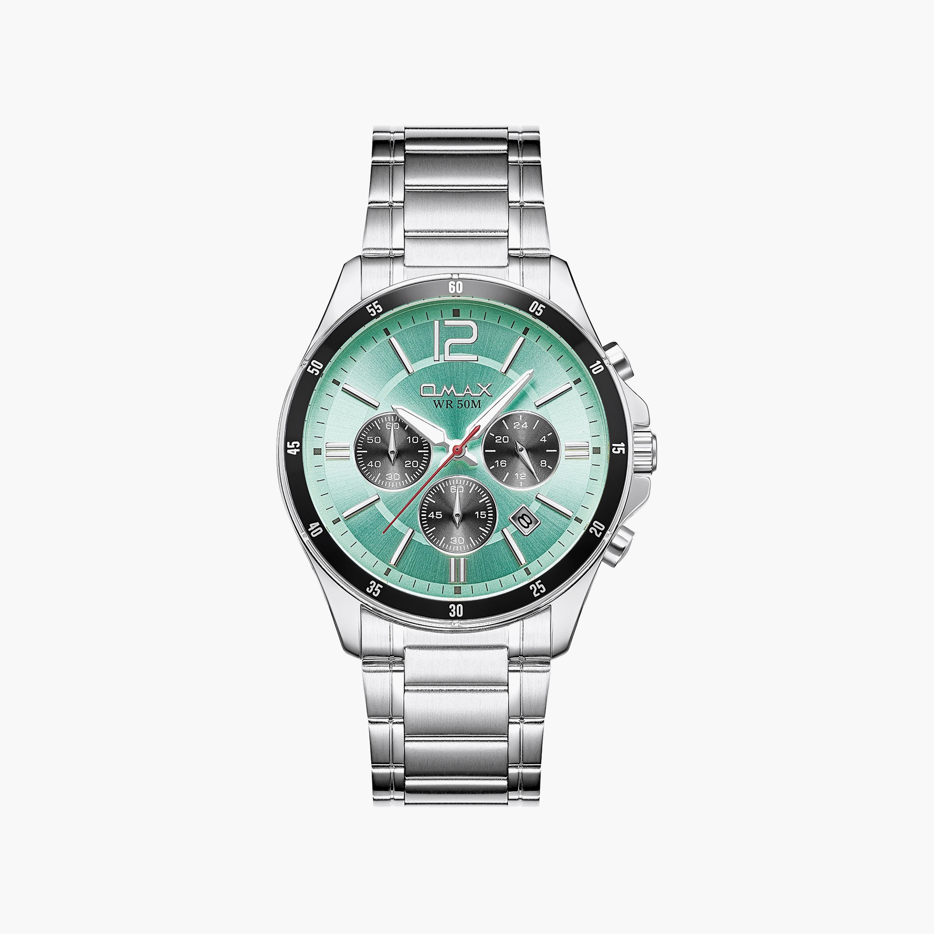 OMAX Men's Blue Round 42 MM Analog Watch | 00CFM105S002-men-watchesandjewellery-watches-image-1