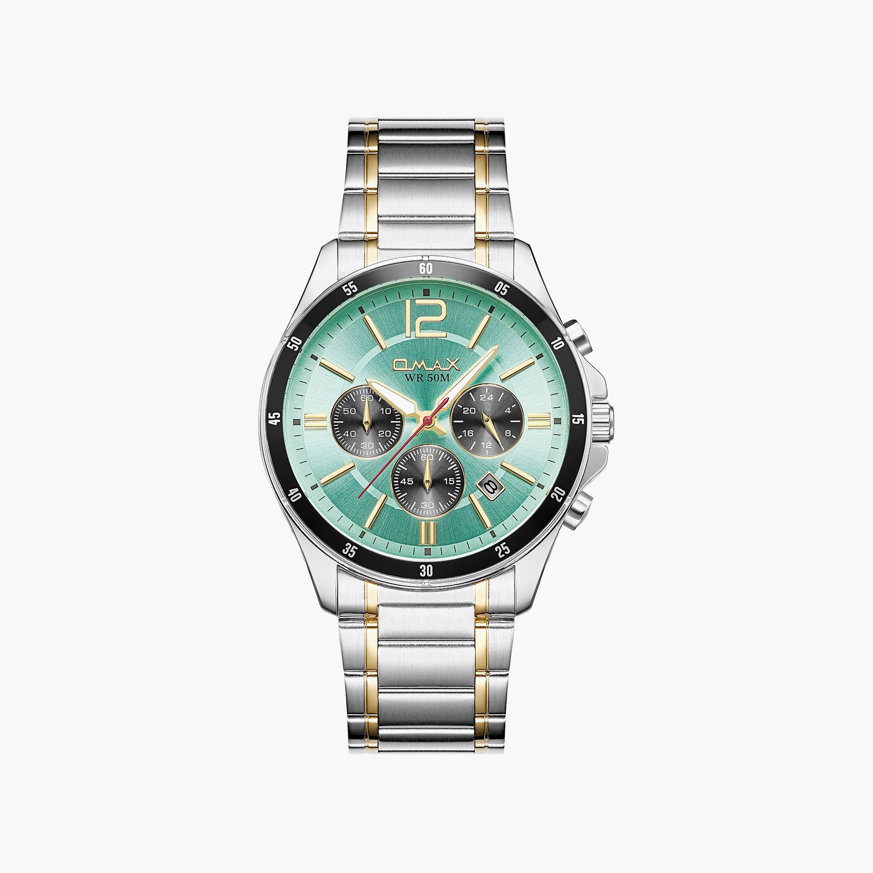 OMAX Men's Blue Round 42 MM Analog Watch | 00CFM105T010-men-watchesandjewellery-watches-image-1
