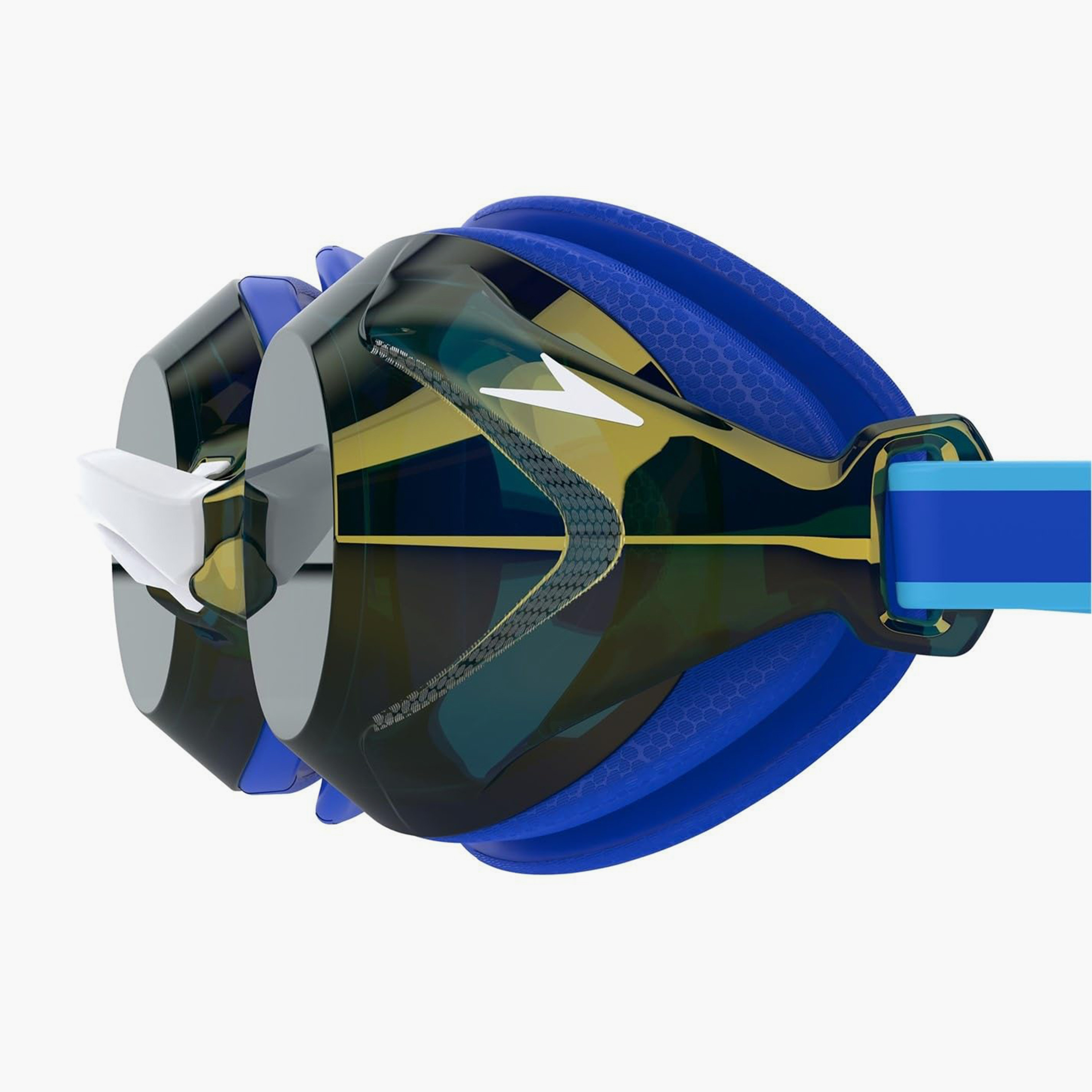 Speedo Kids' Vanquisher 3.0 Mirrored Swimming Goggles-sports-gear-swimming-girl-image-4