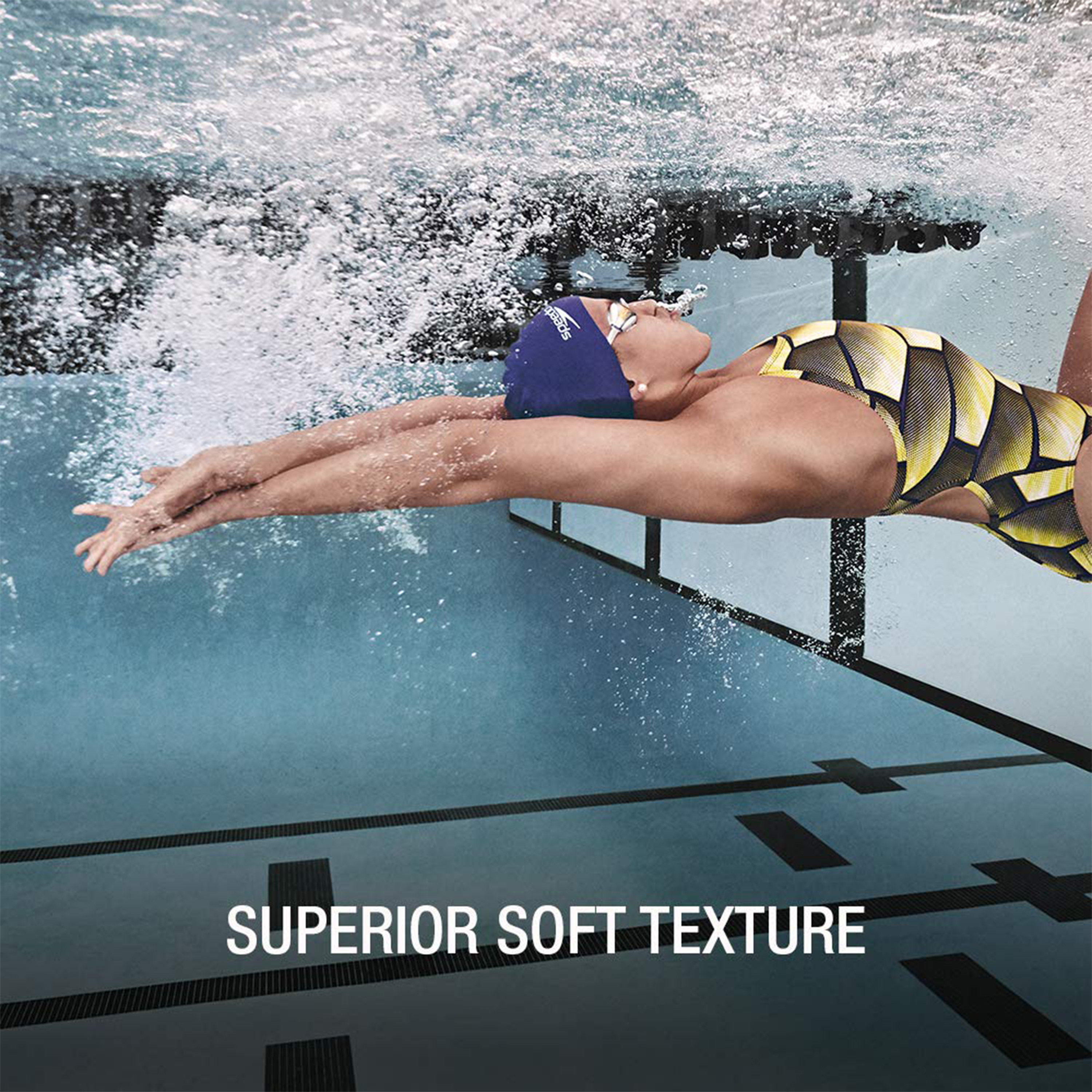 Speedo Unisex Silicone Swimming Cap-sports-gear-swimming-women-image-2