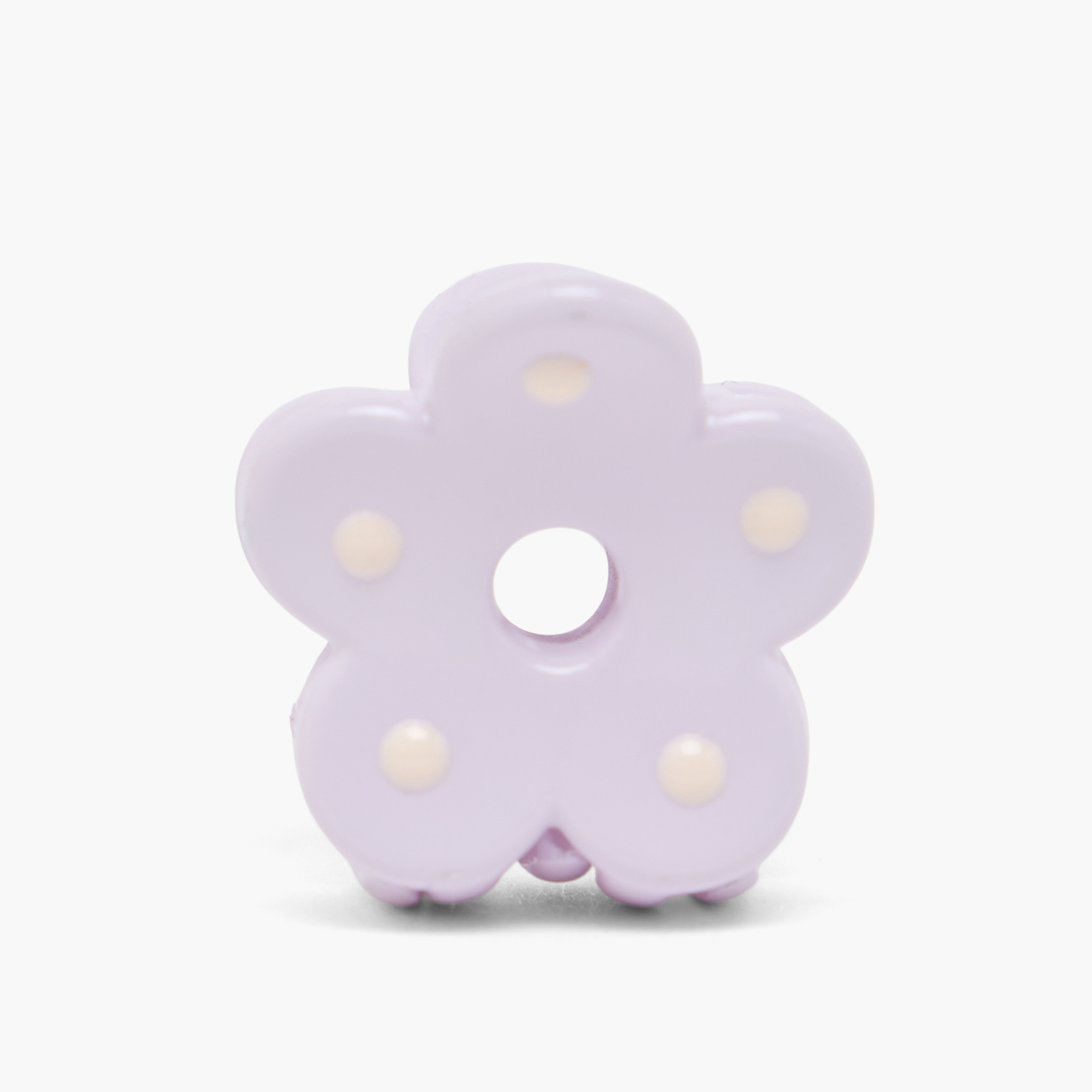 مشابك شعر مخلبية بزهور وطبعات منقطة من تشارمز - طقم من 3 قطع-girls-accessories-hairaccessories-image-6