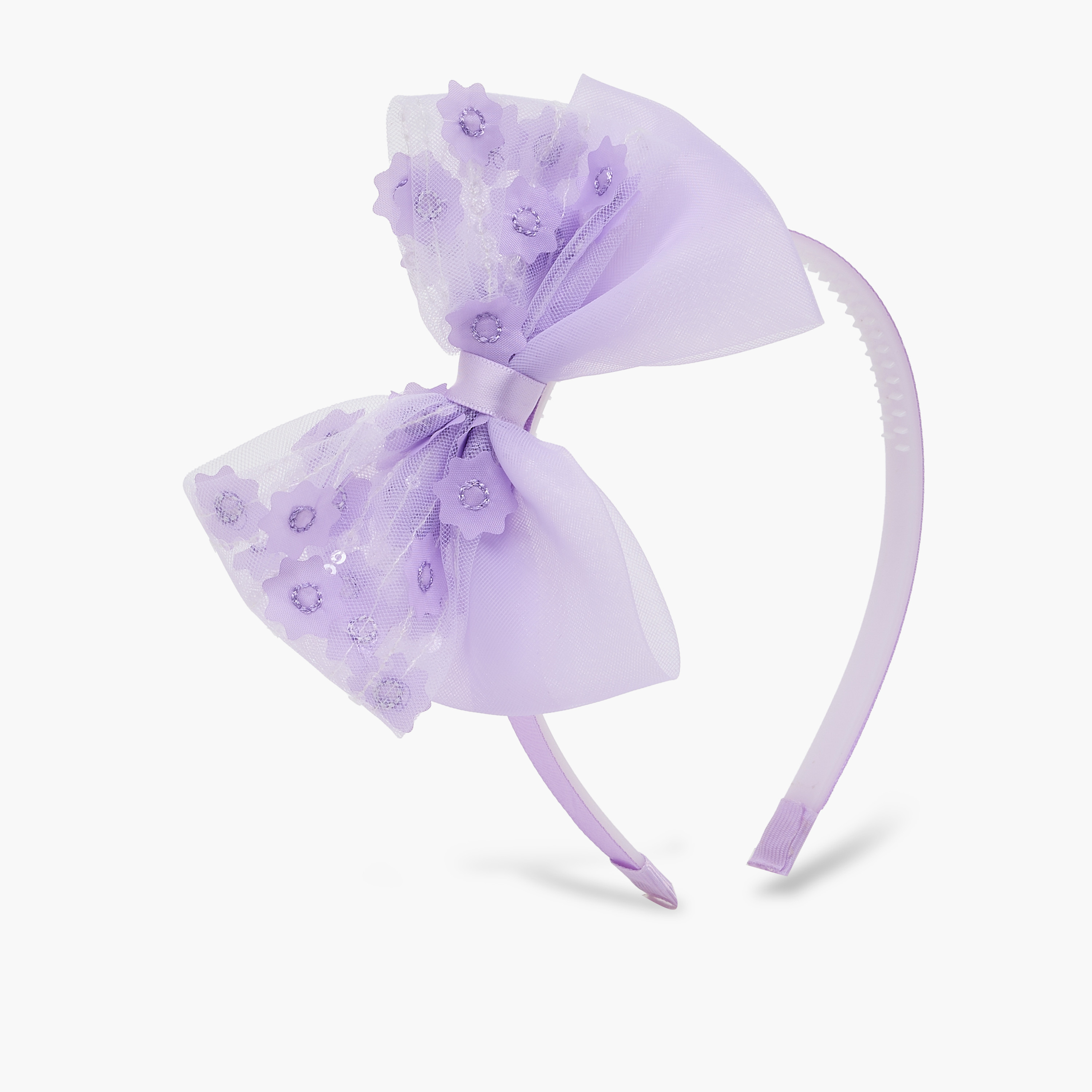 Set of 3 Charmz Bow Hairband with Hair Clip-girls-accessories-hairaccessories-image-2