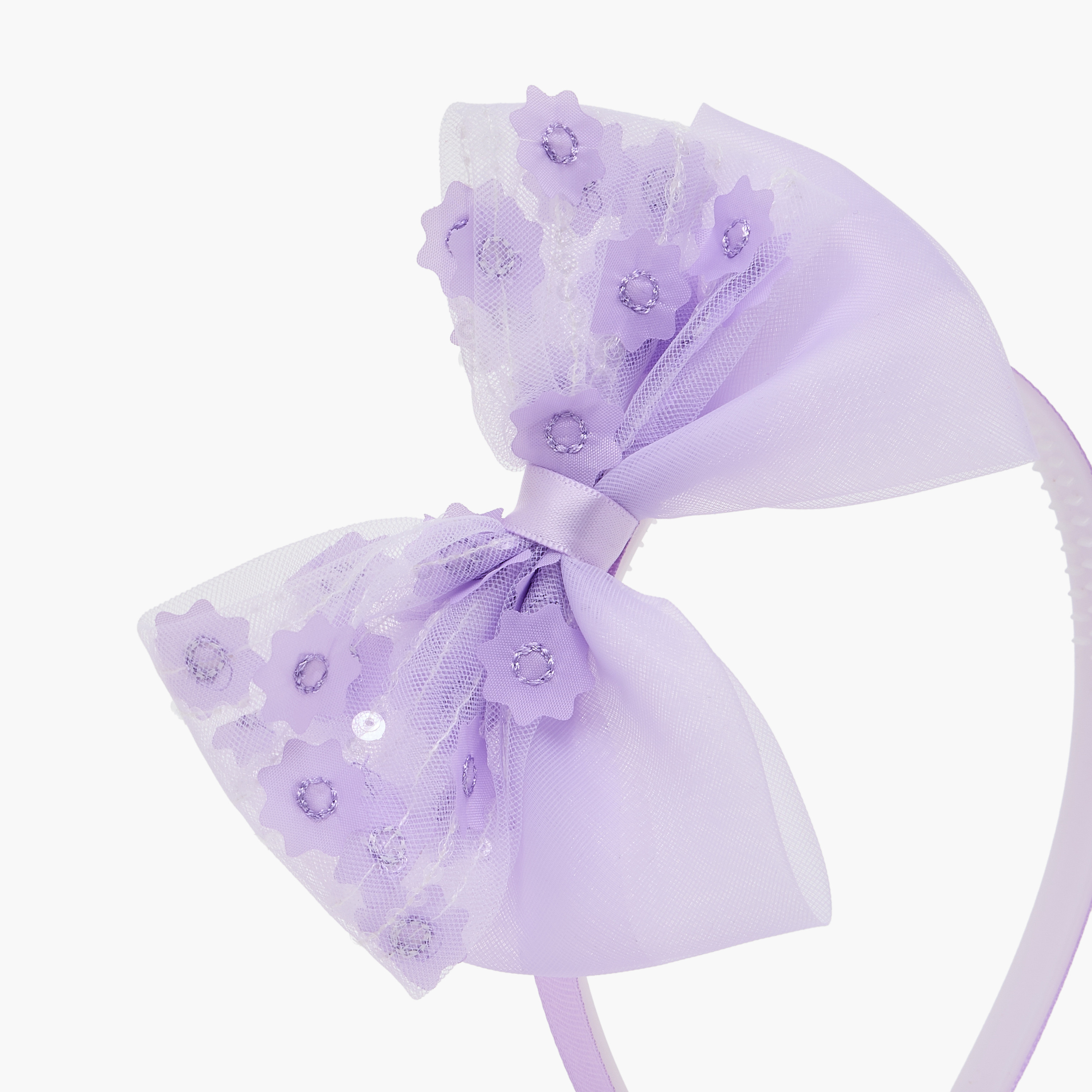 Set of 3 Charmz Bow Hairband with Hair Clip-girls-accessories-hairaccessories-image-4